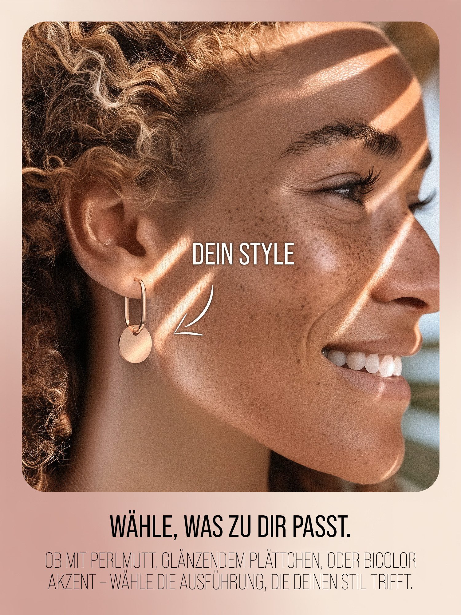 THIORA Paar Creolen Oasis Kollektion (inkl Schmuckbox) – Bild 4 von 5