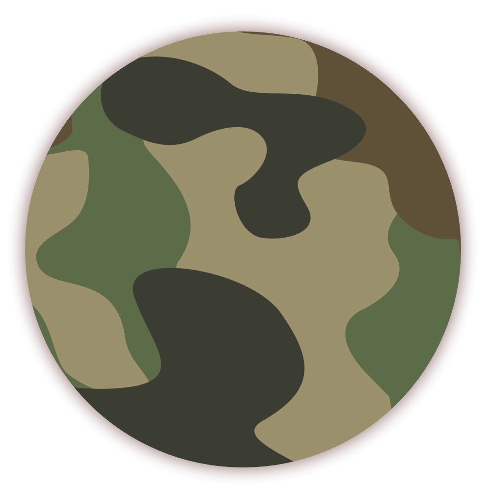 LYSCO Geschenkpapier Geschenke Camouflage Tarnflecken Army Fleck Tarnmuster (GES-505), in verschiedenen Motiven verfügbar (6St), Geschenkverpackung Karton Paket Päckchen Stealth Fleck Army Design