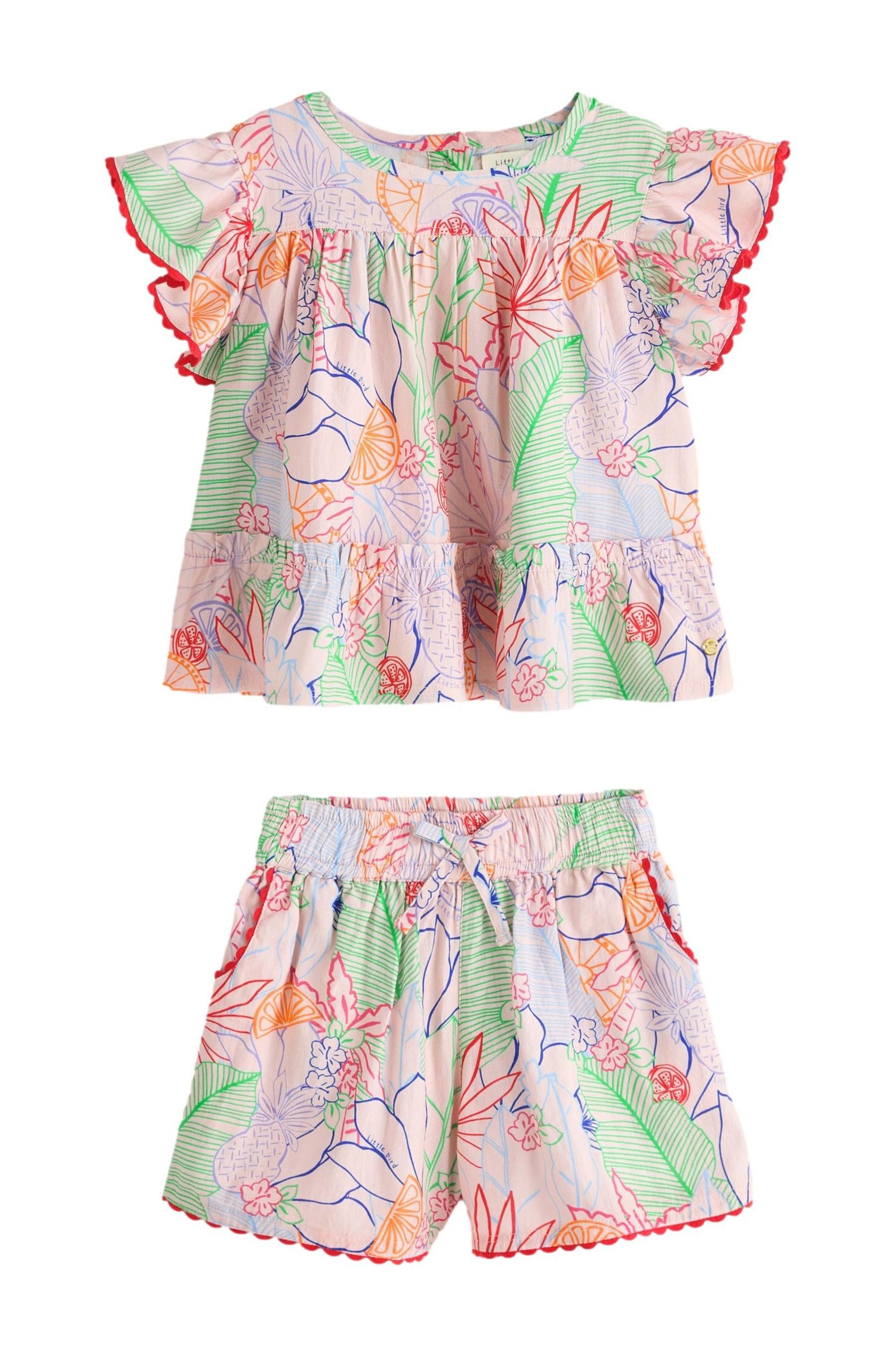 Little Bird by Jools Oliver Top & Shorts Little Bird by Jools Oliver Co-Ord-Set, Regenbogen (2-tlg)