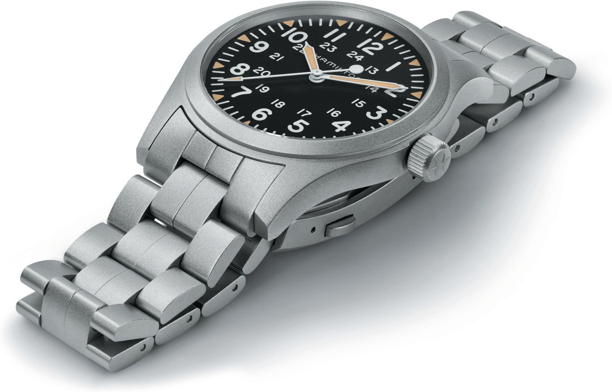 Hamilton Automatikuhr Khaki Field Herren Automatikuhr, 80h Gangreserve