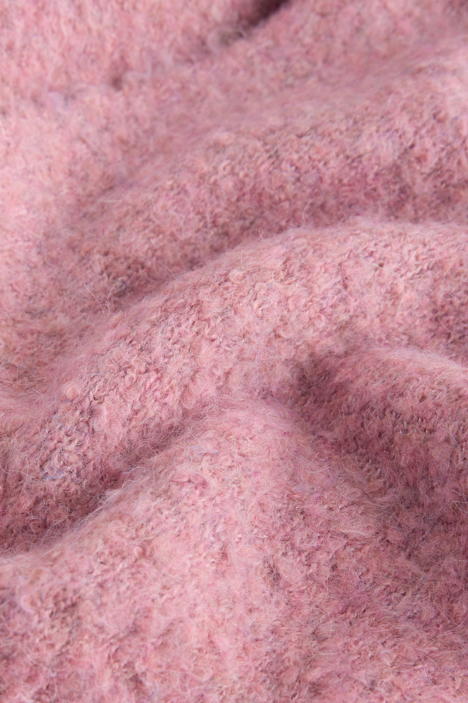 Next Wickelpullover Bouclé-Wickelpullover mit Wollanteil (1-tlg) günstig online kaufen