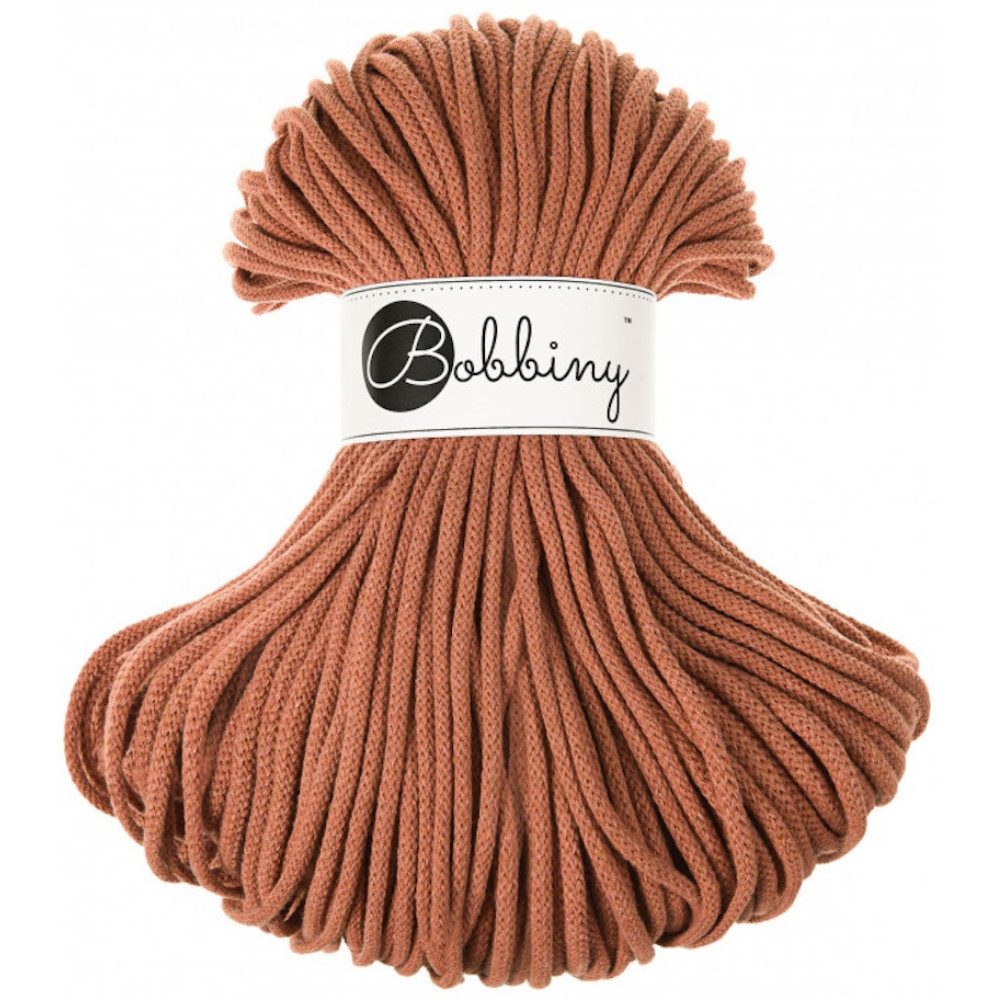 Bobbiny Bobbiny 5 mm Premium Flechtkordel 100 m Häkelwolle, 100 m (Baumwoll-Kordel - ideal für Häkel- und Makramee-Projekte), 500 g
