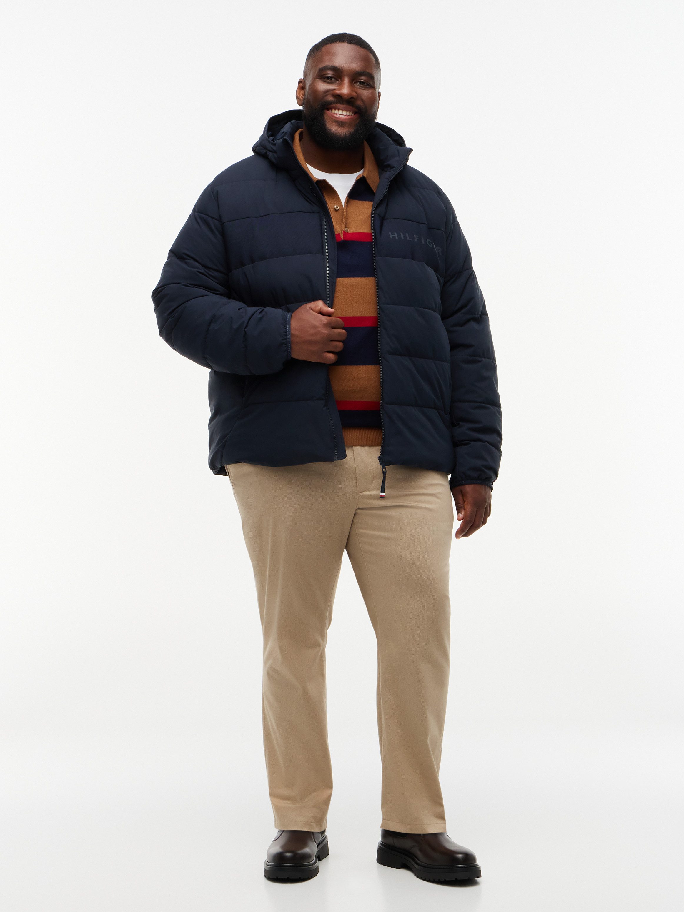 Tommy Hilfiger Big & Tall Steppjacke BT-DETACH HOODED BRANDED Große Größen, normale Passform – Bild 5 von 5