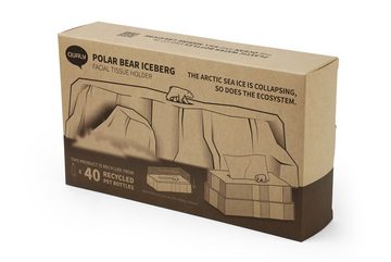 Qualy Design Papiertuchspender Kosmetiktuchspender Polar Bär, (Tuch Spender), nachfüllbar