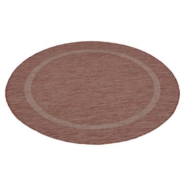 Outdoorteppich RELAX 4311, Ayyildiz Teppiche, rund, Höhe: 5 mm, Pflegeleicht / Strapazierfähig / In- und Outdoor geeignet