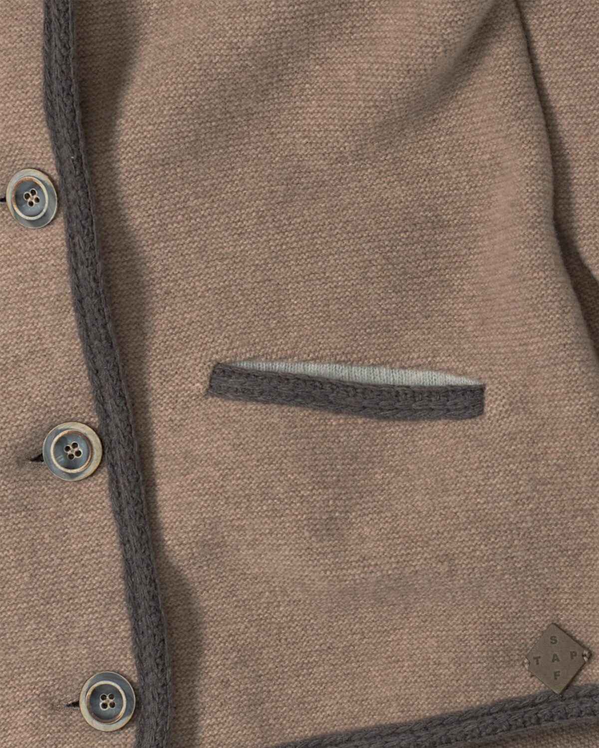 Stapf Strickjacke Kapuzen-Strickjacke Malwine