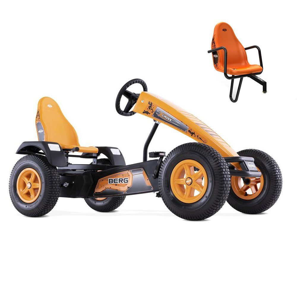 Berg Go-Kart BERG Gokart X-Cross BFR inkl. Soziussitz, inkl. Zweitsitz