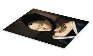 Posterlounge Poster Petrus Christus, Porträt einer jungen Frau, Malerei