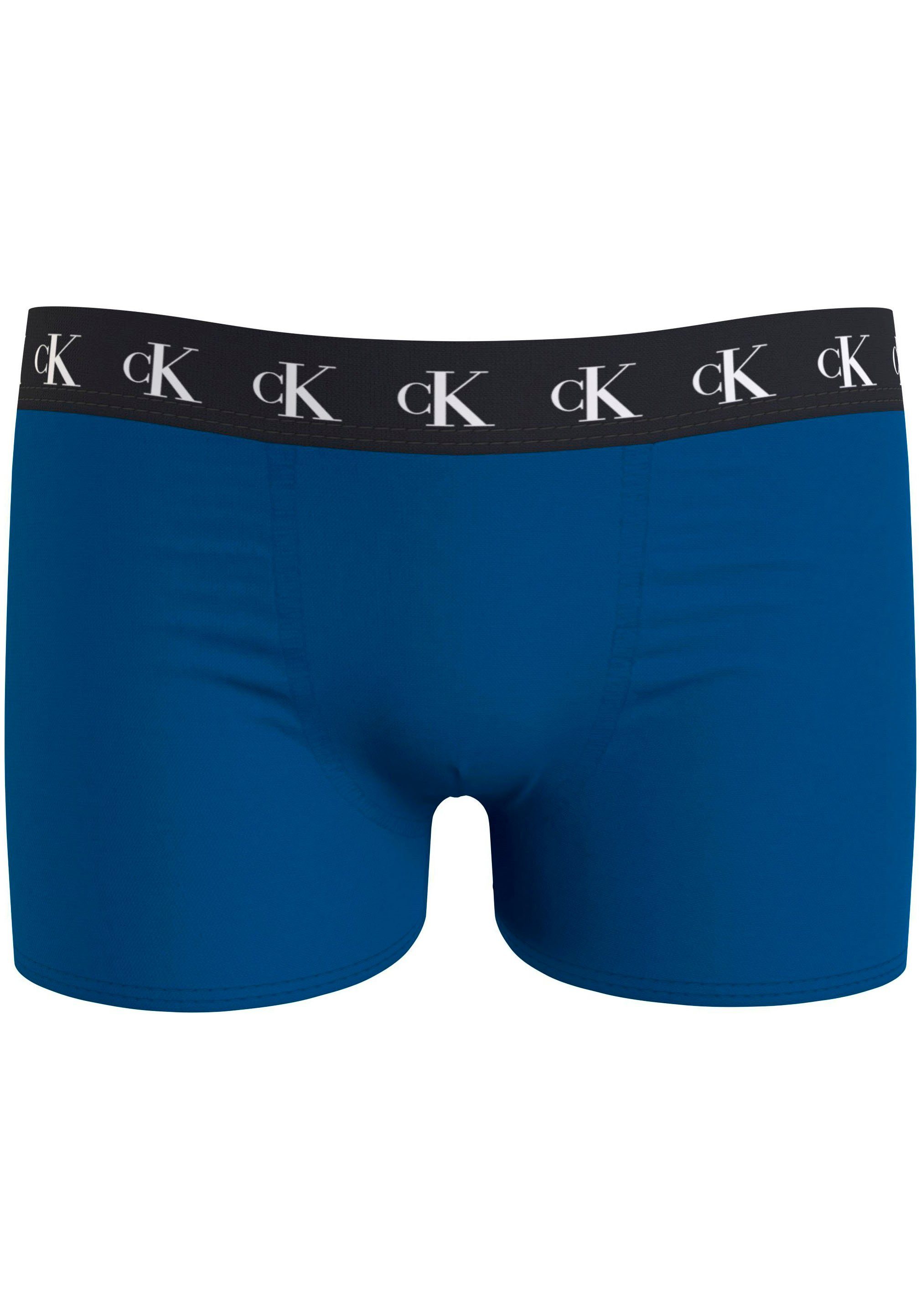 am Calvin mit Markenlabel 3er-Pack) (Packung, Bund TRUNK Klein Slip Klein 3PK Calvin Underwear