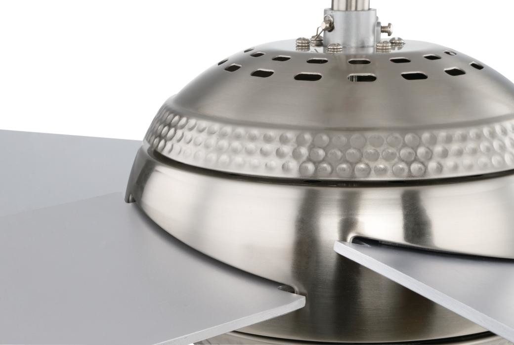 Westinghouse Deckenventilator Deckenventilator Bendan LED Silber mit Fernbedienung, dimmbar