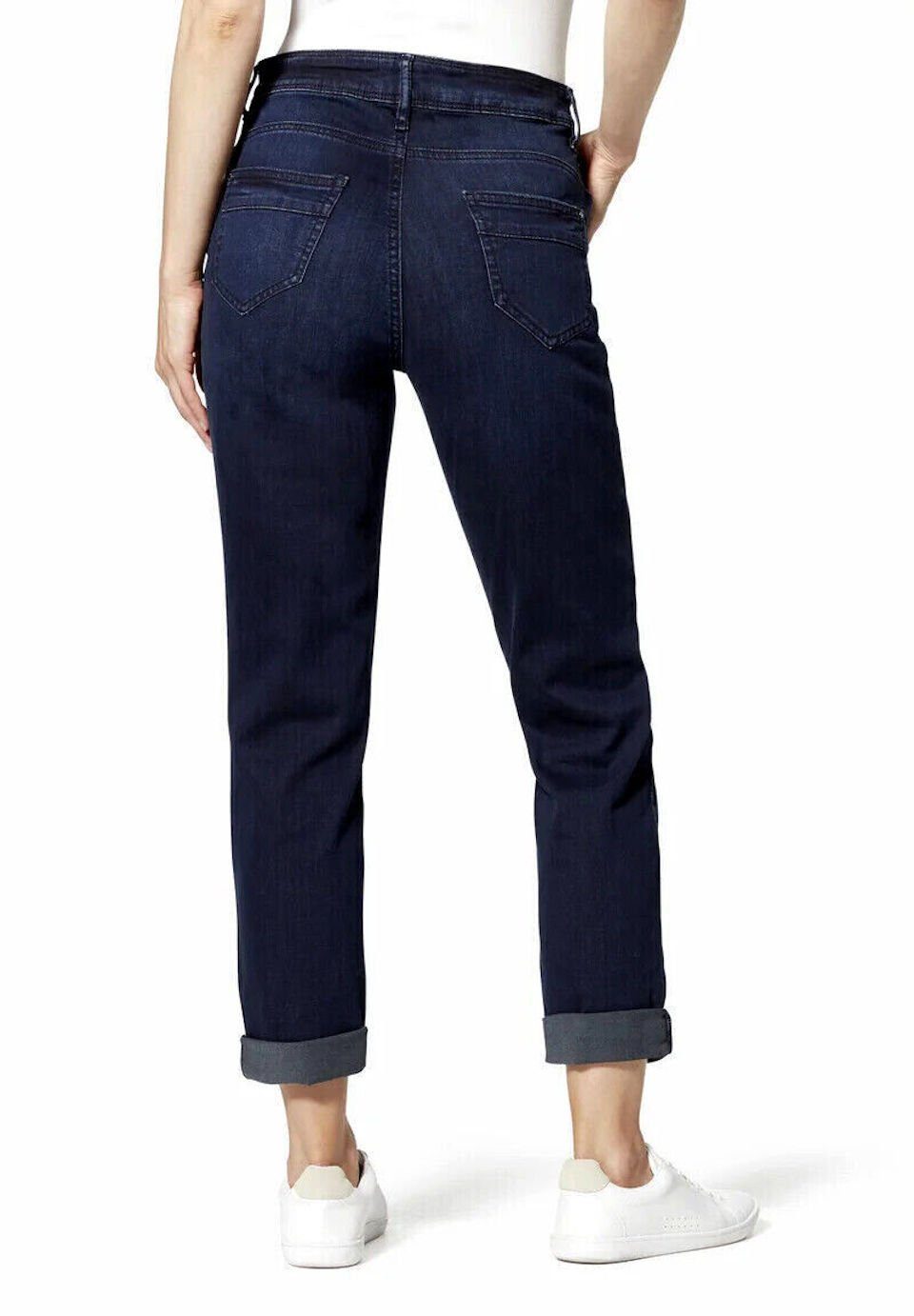 STOOKER WOMEN Boyfriend-Jeans used - FIT DAVOS BOYFRIEND JEANS Blue SLIM HOSE black