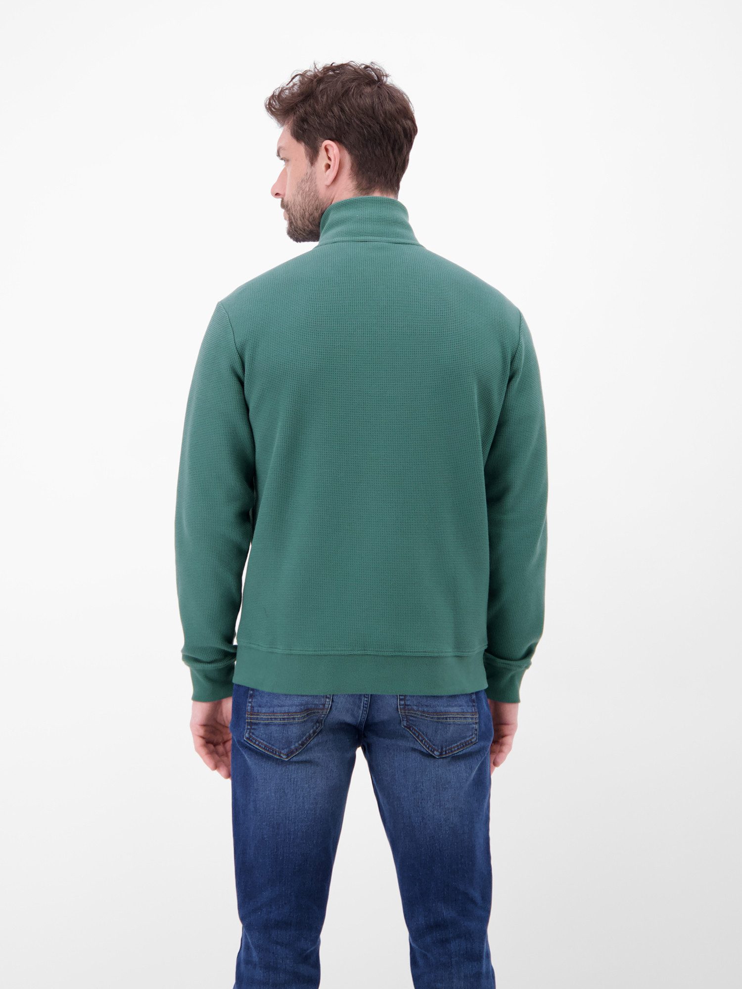 LERROS Sweatjacke Sweatjacke aus Baumwollmix