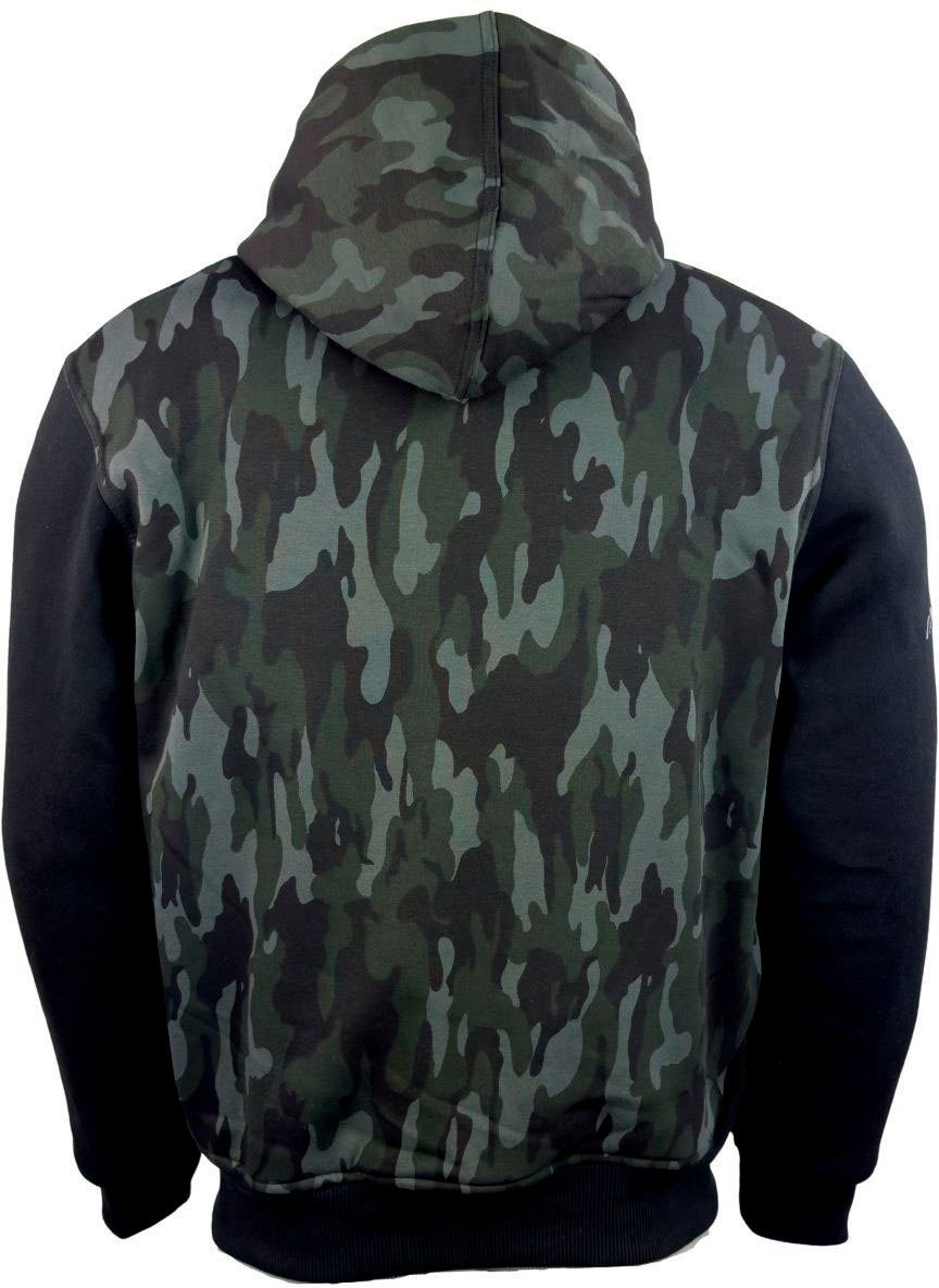 roleff Motorradjacke Hoodie mit Aramid und Protektoren