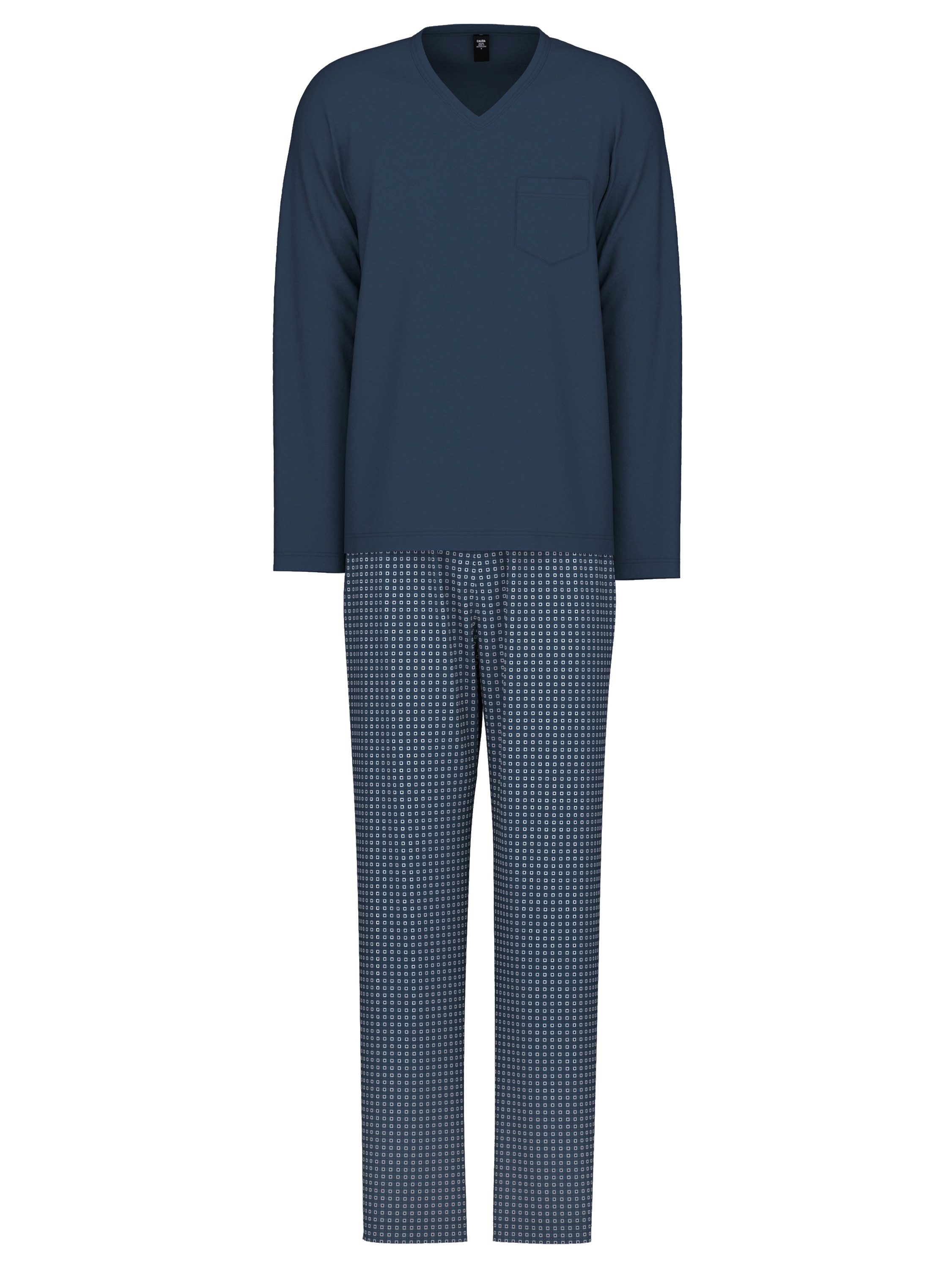 CALIDA Pyjama Relax Imprint Herren (2 günstig online kaufen