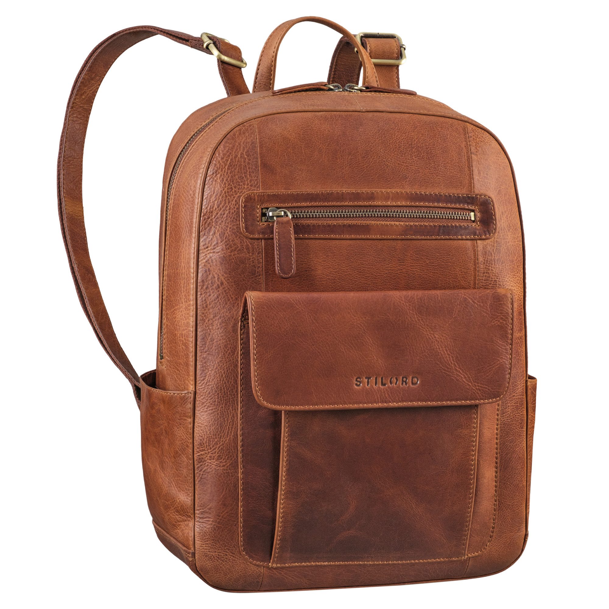 Notebook-Rucksack "Rae" Leder Business Rucksack Damen