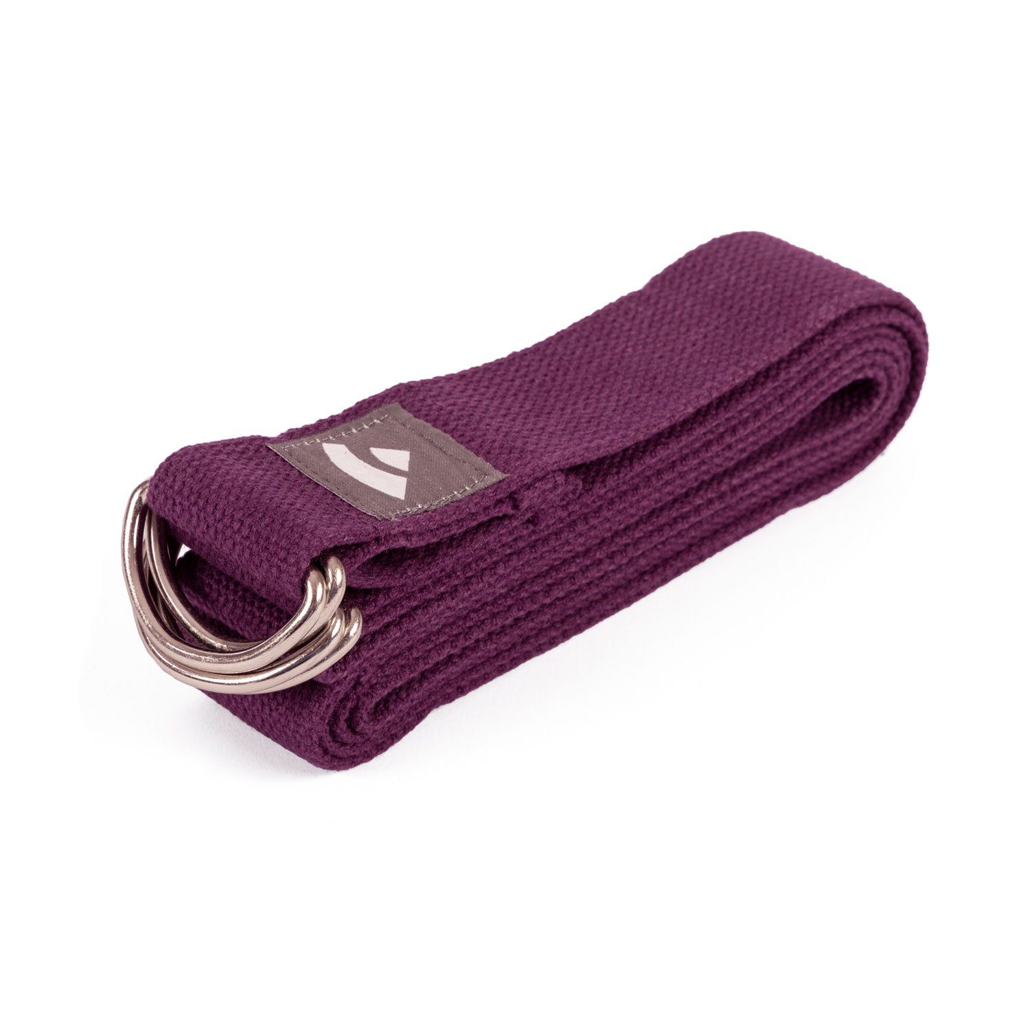 bodhi Yogamatte Yogagurt Yamala 2 in 1, Baumwolle, 2 m lila