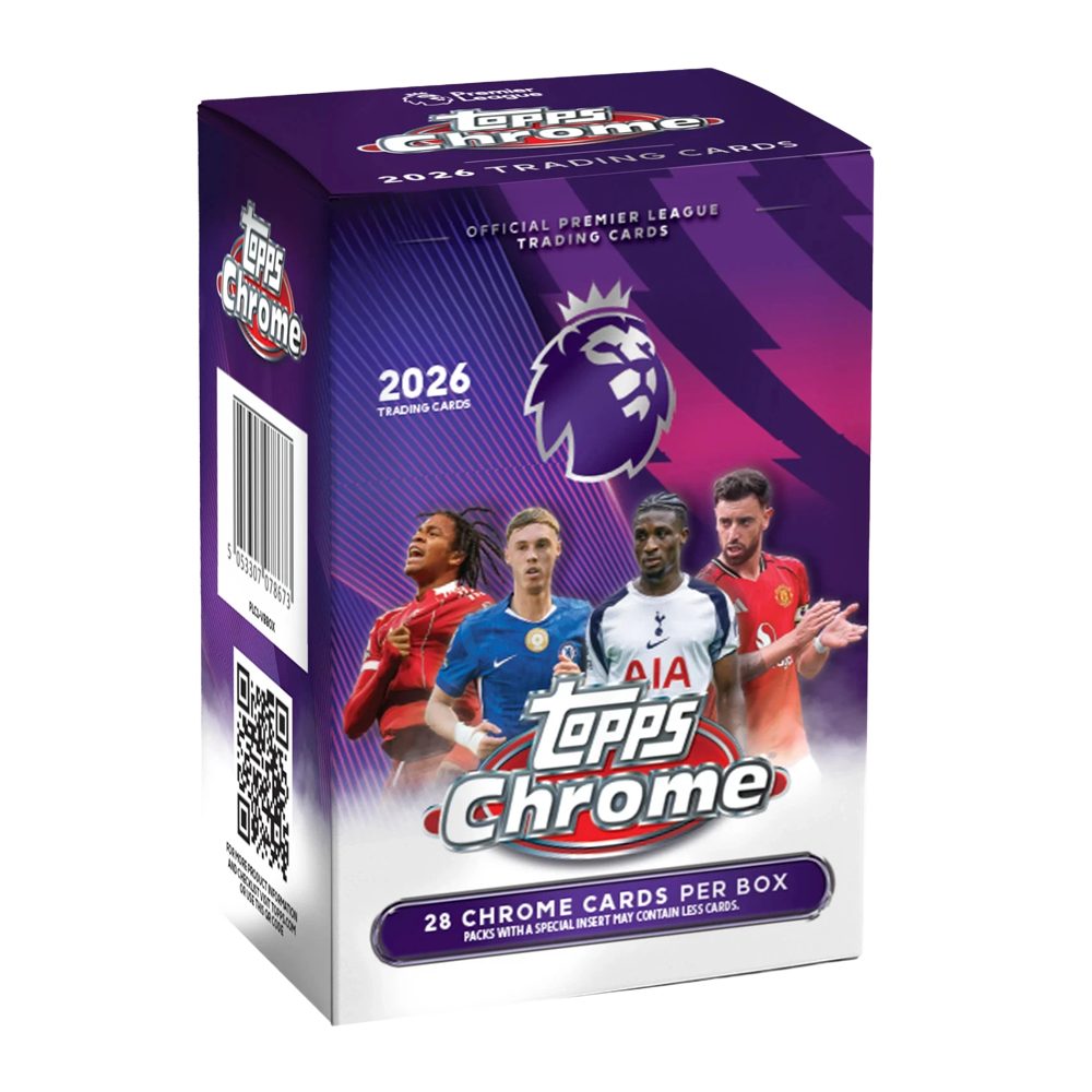 Topps Sammelkarte 2026 Topps Premier League Chrome Value Box