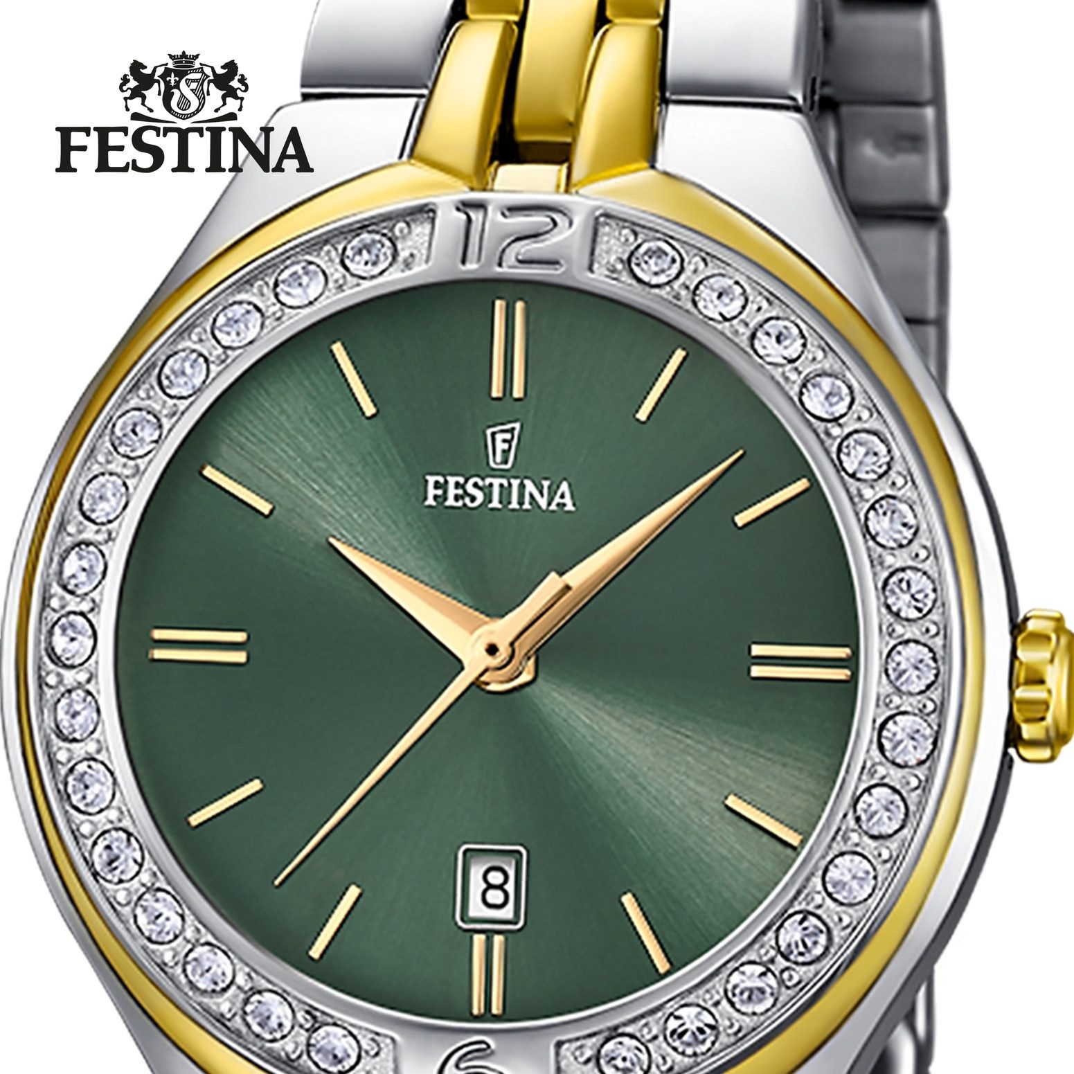 Festina Quarzuhr Festina Damenuhr Edelstahl silber günstig online kaufen