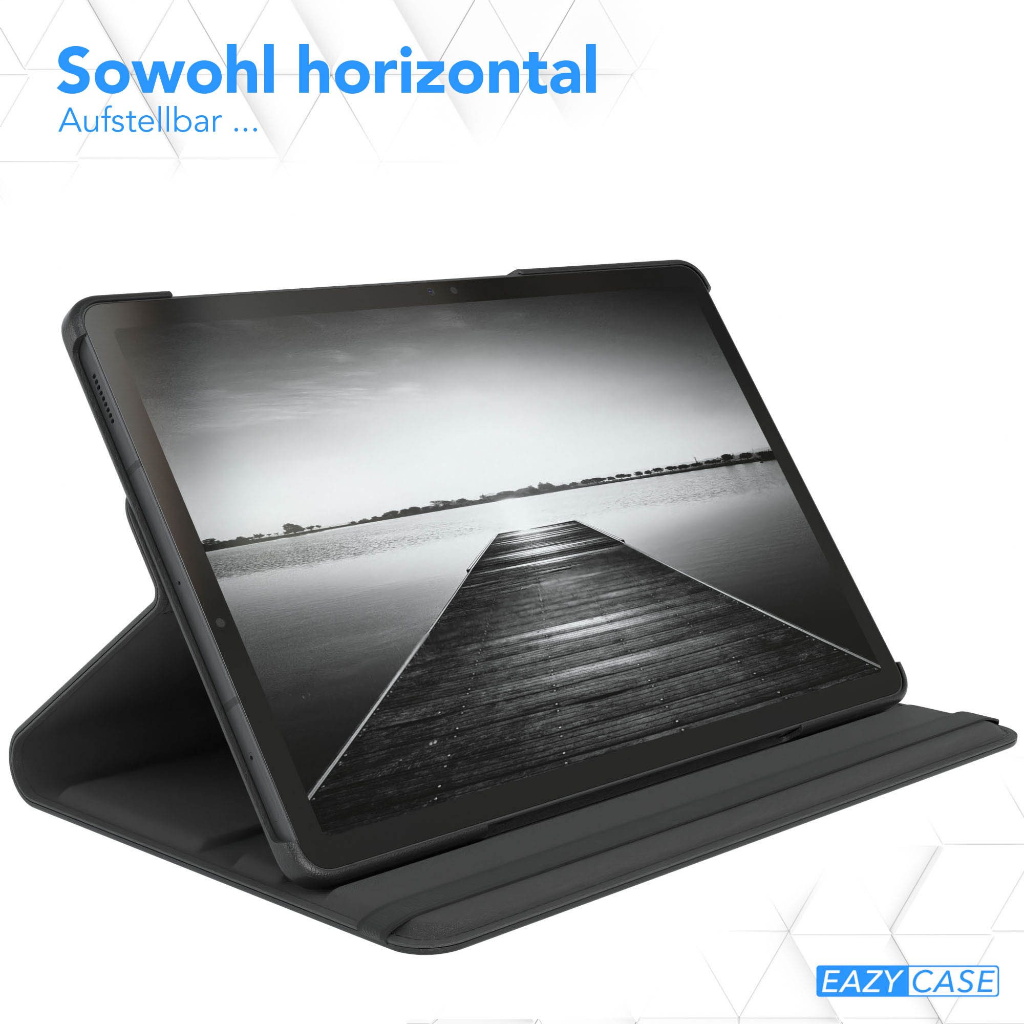 EAZY CASE Tablet-Hülle Rotationcase für Samsung Galaxy Tab S10 Lite 10,9 Zoll, Hülle 360° drehbar mit Standfunktion Etui Anti-Kratz Tasche Schwarz – Bild 4 von 5