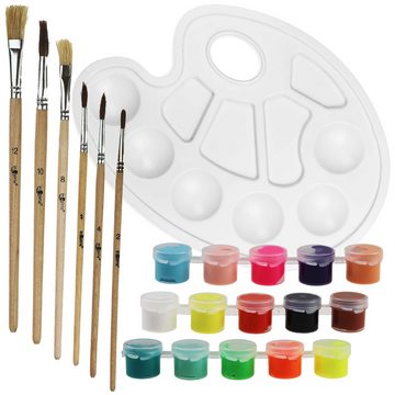 DIBYS Modelliermasse Töpfer-Set Basic für Zuhause Starter-Set für Kinder und Erwachsene (Set, Kreativ-Set), selbsttrocknend