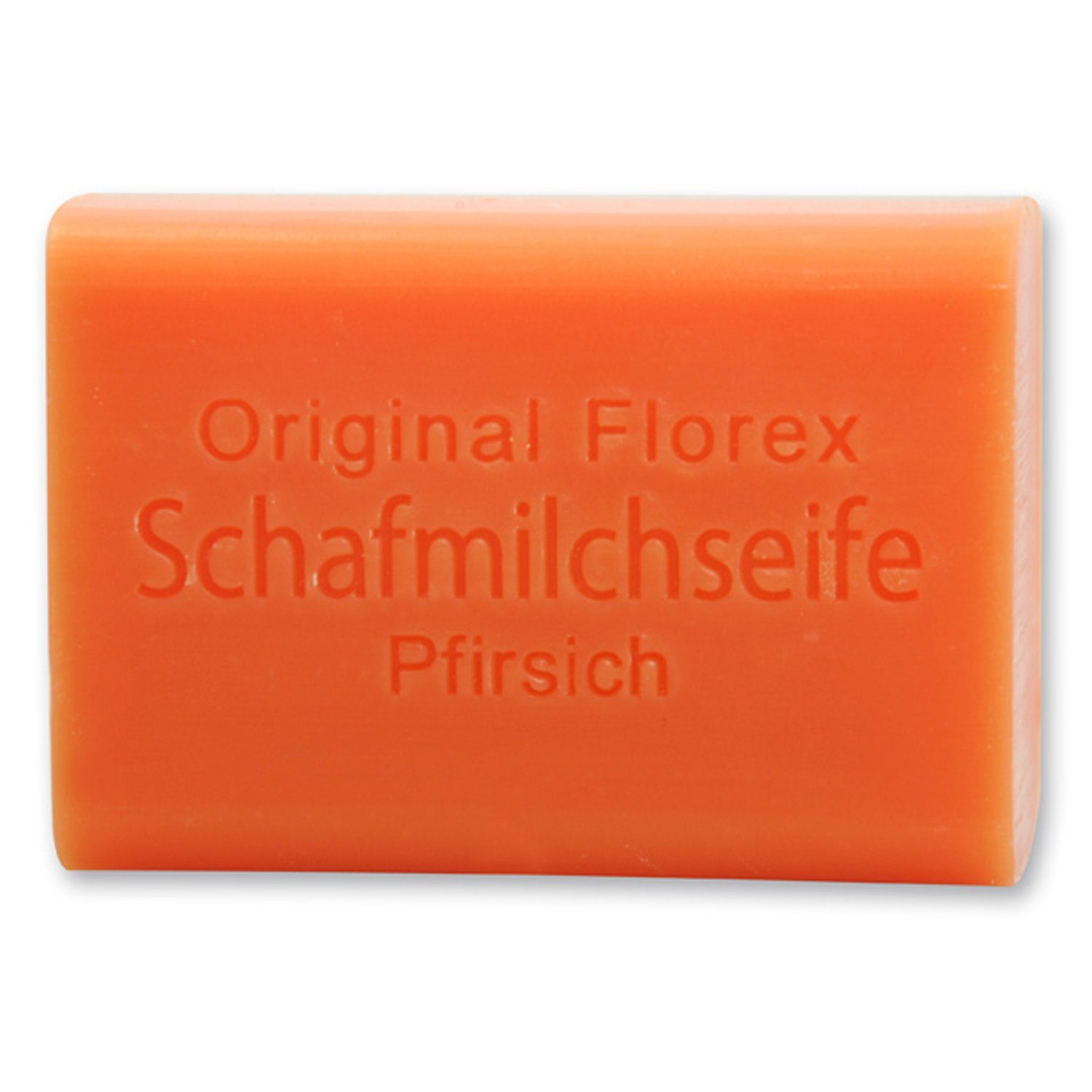Gerlinde Hofer _ Florex GmbH Handseife Schafmilchseife 100g Pfirsich