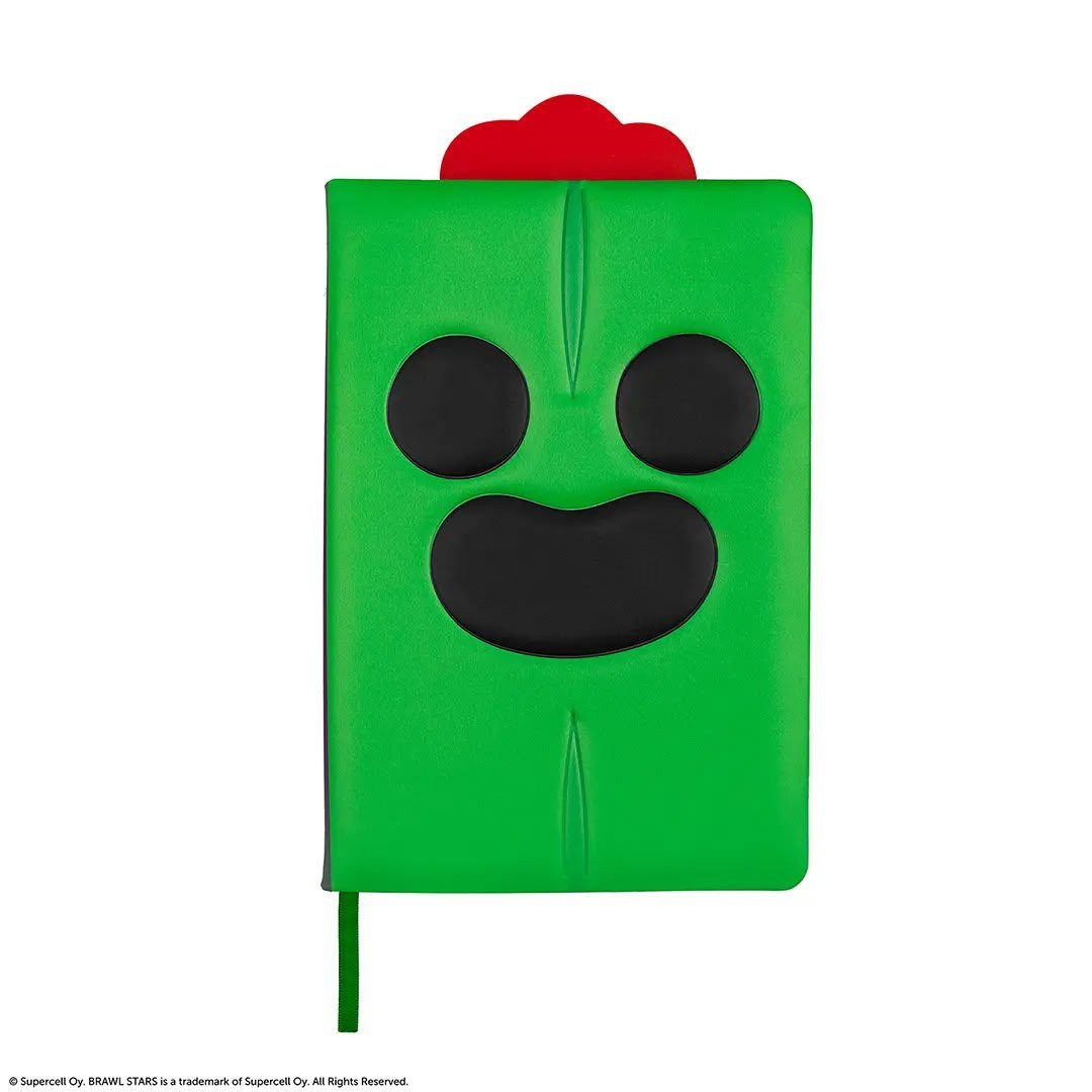 Cinereplicas Notizbuch Brawl Stars Spike Notizbuch - Hardcover A5 (160 Seiten)
