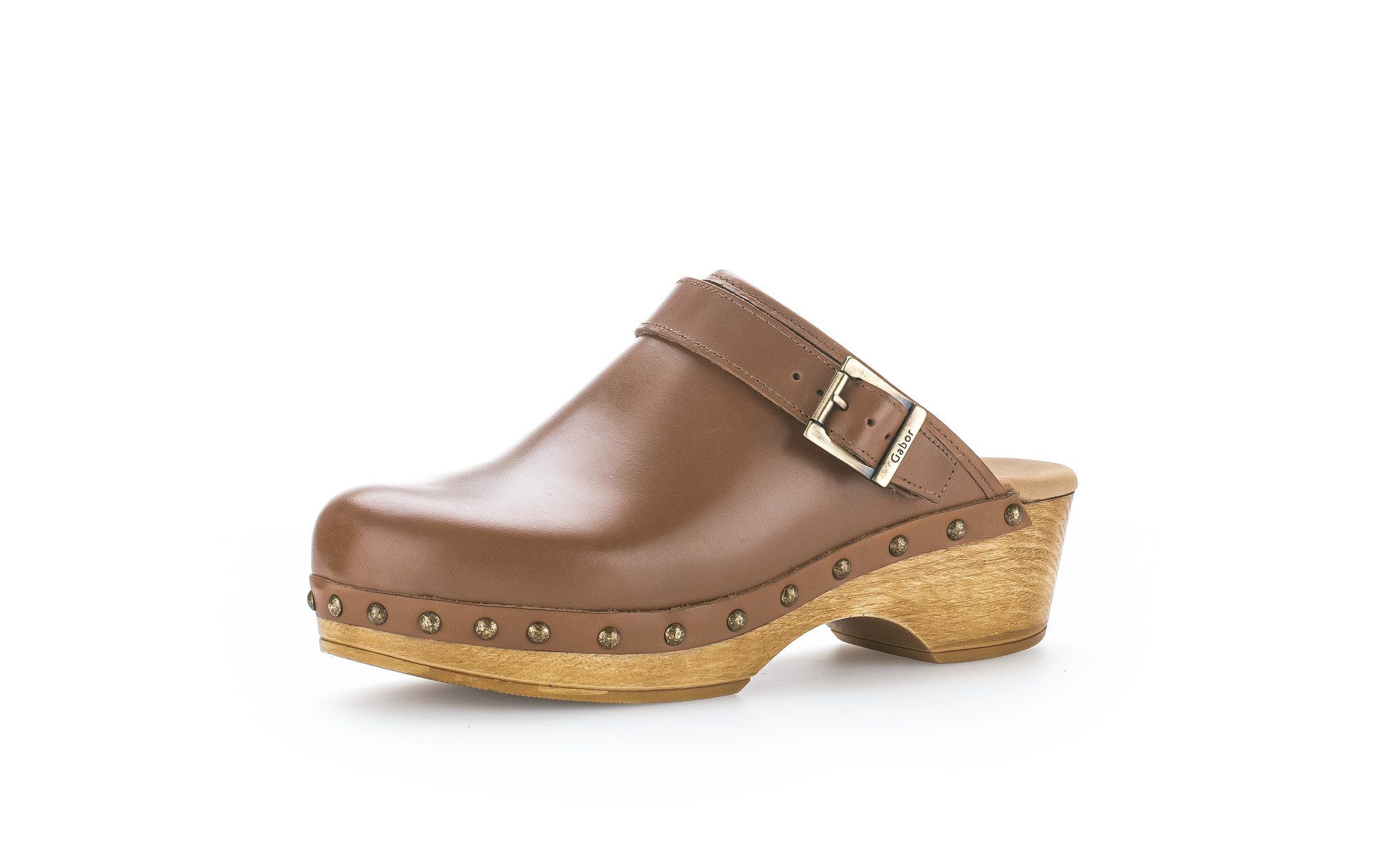 Gabor Clog Braun (teak)