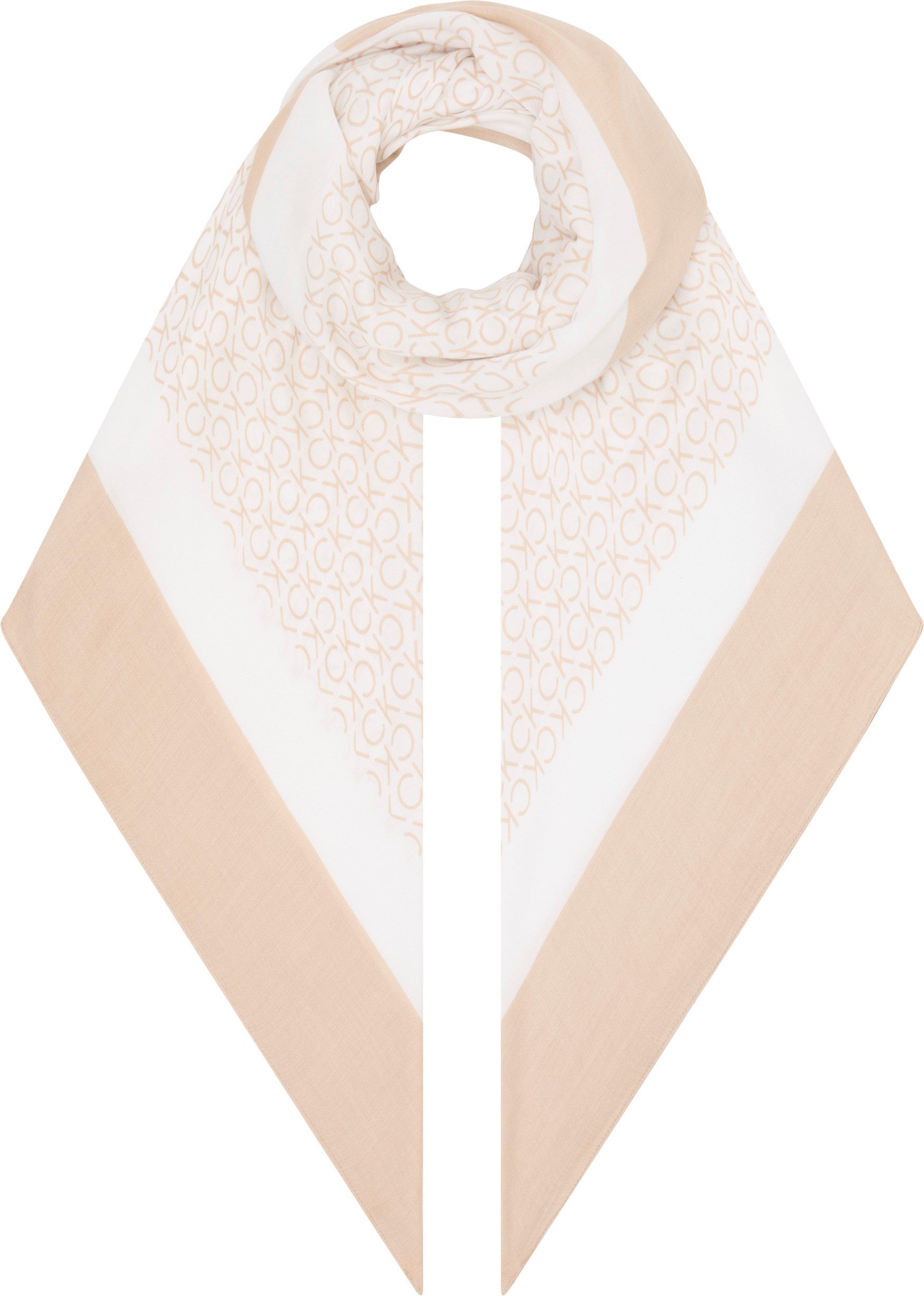 Calvin Klein Schal GEO MINIMAL SCARF günstig online kaufen