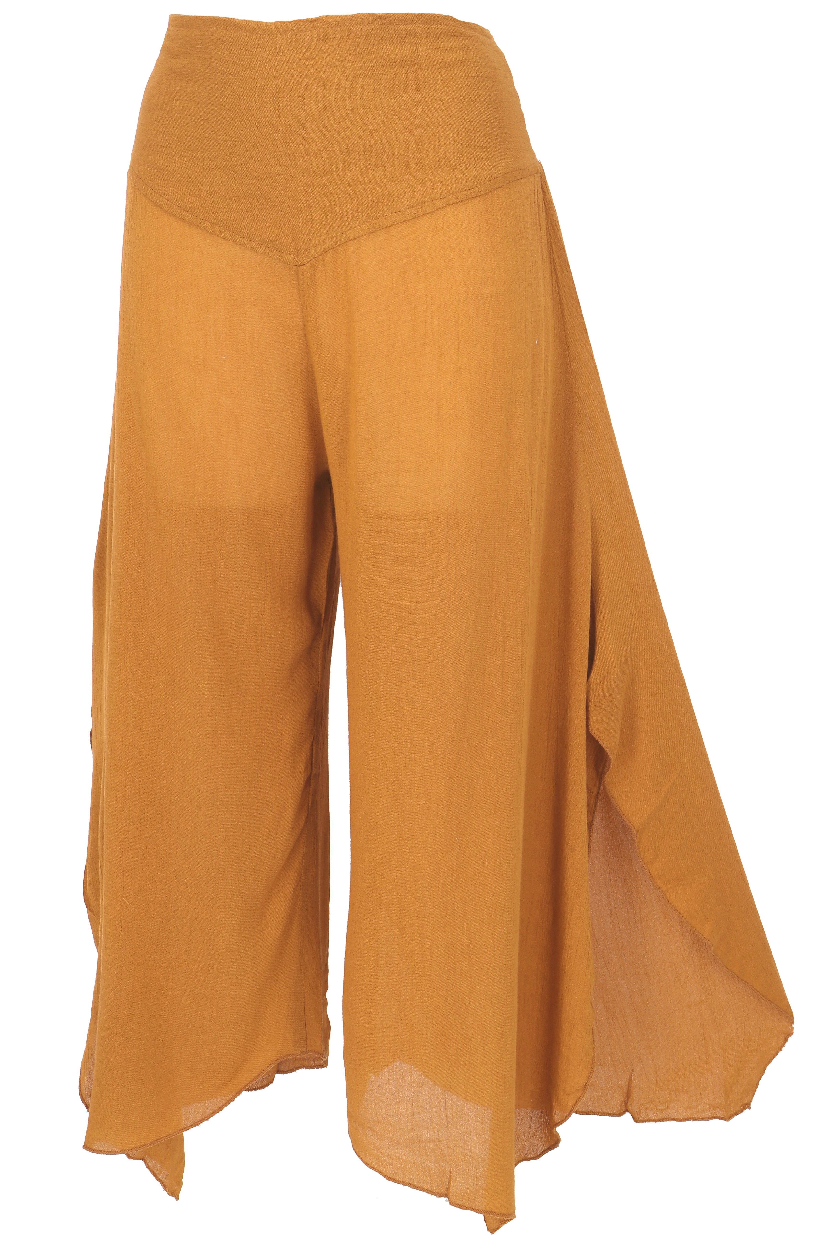 Guru-Shop Relaxhose Palazzohose, weite Boho Sommerhose, günstig online kaufen
