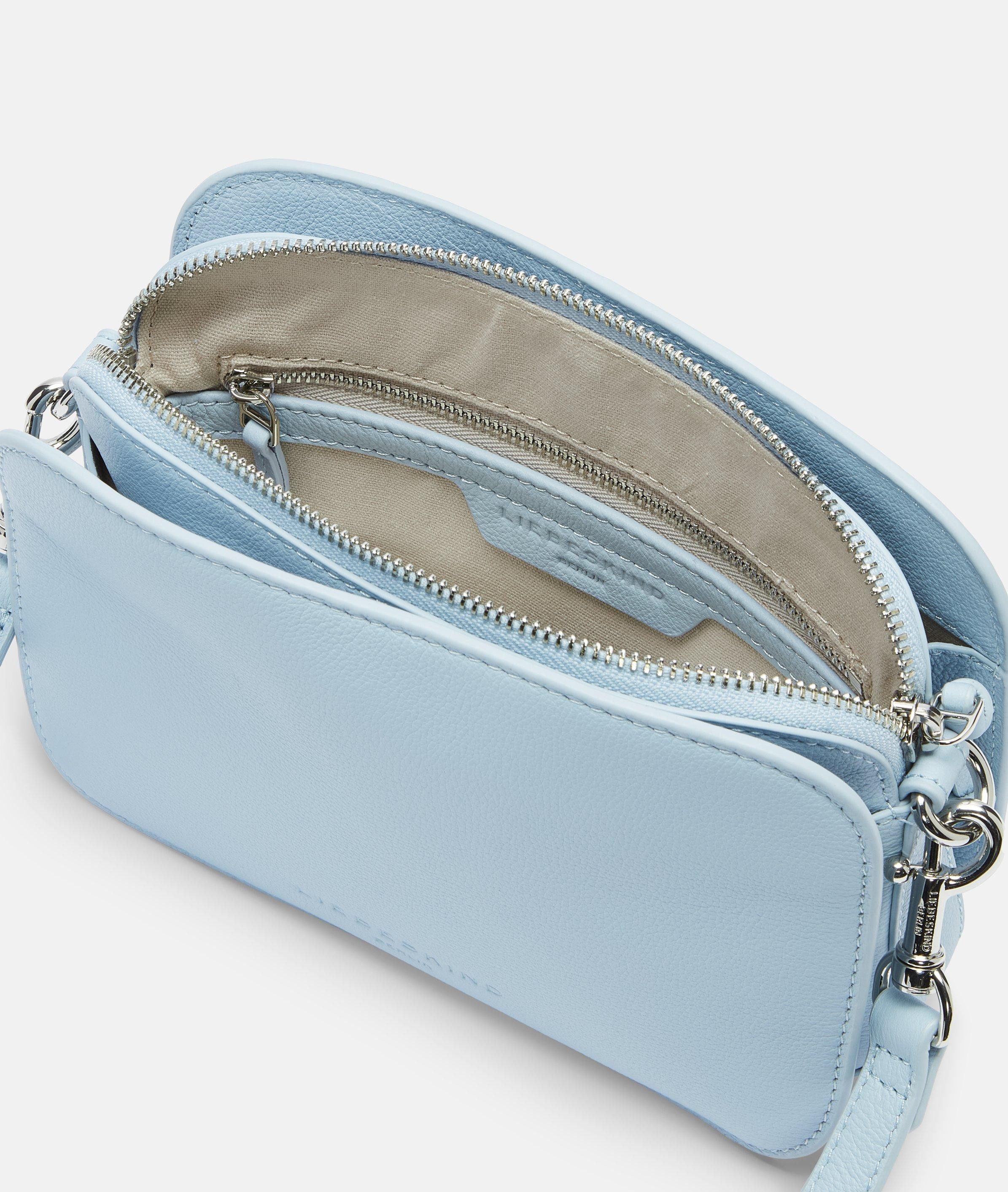 Liebeskind Berlin Umhängetasche Luka Crossbody S, Handliche Crossbody-Bag aus Rindsleder