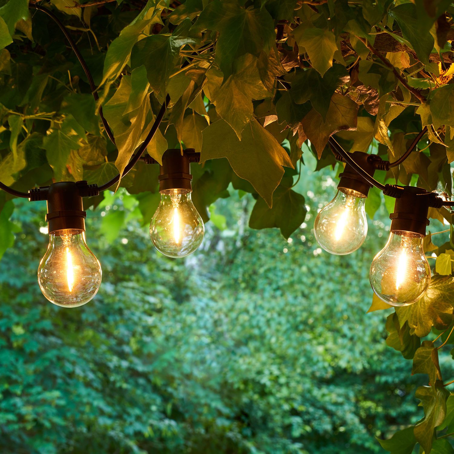 Sirius Home A/S LED-Lichterkette Tobias Biergartenlichterkette, fernbedienbar