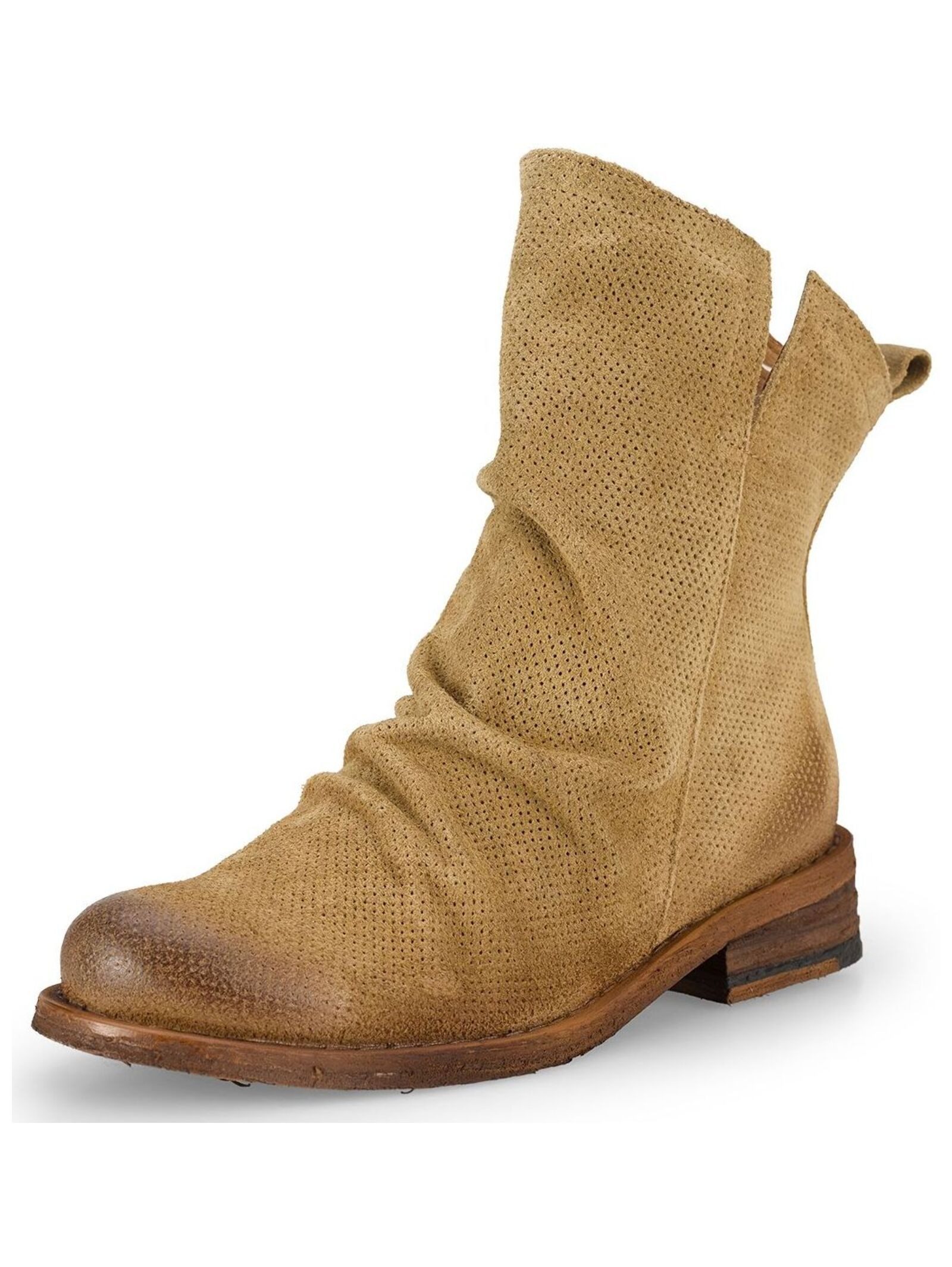 Felmini Stiefelette Veloursleder . Stiefelette