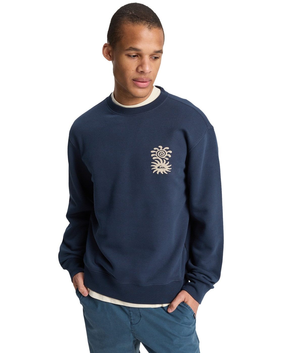Quiksilver Sweatshirt Salt Water Graphic