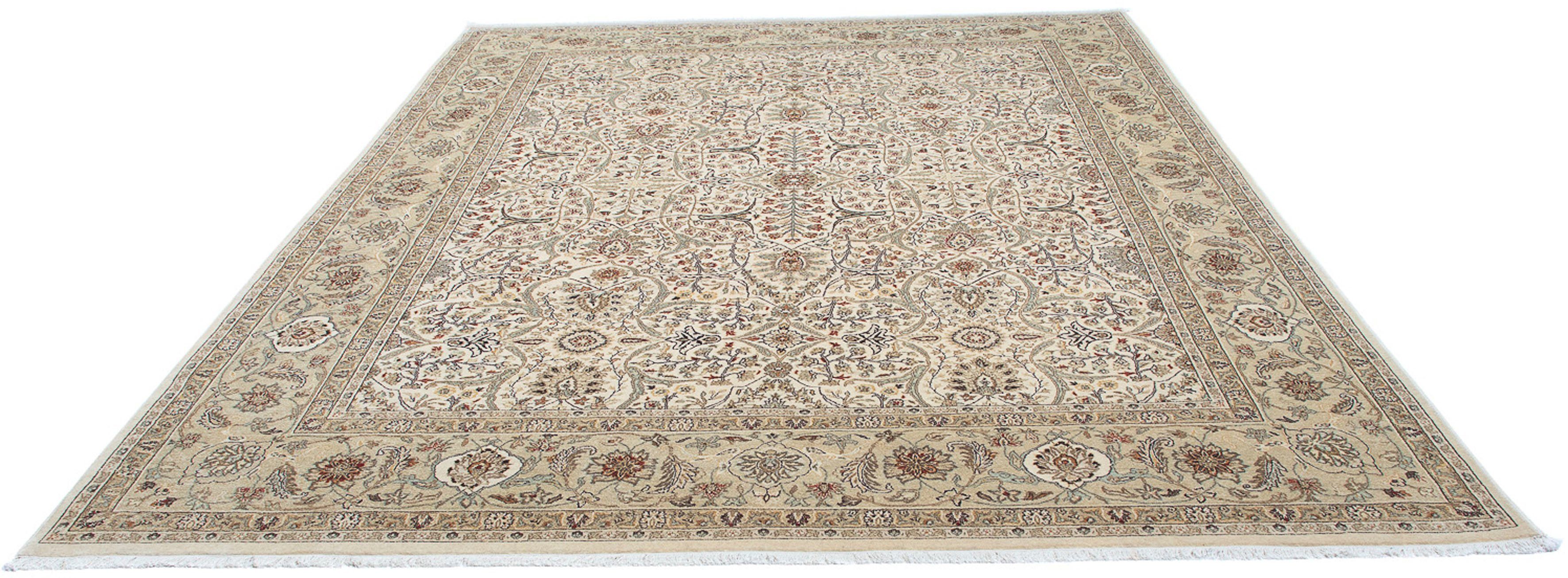 Orientteppich Ziegler - 317 x 244 cm - beige, morgenland, rechteckig, Höhe: 6 mm, Wohnzimmer, Handgeknüpft, Einzelstück mit Zertifikat