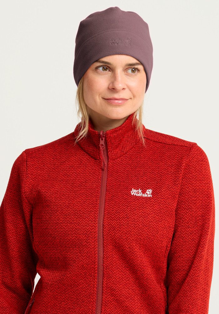 Jack Wolfskin Beanie REAL STUFF BEANIE Fleecemütze, leicht, aus recycelten Materialien – Bild 5 von 5