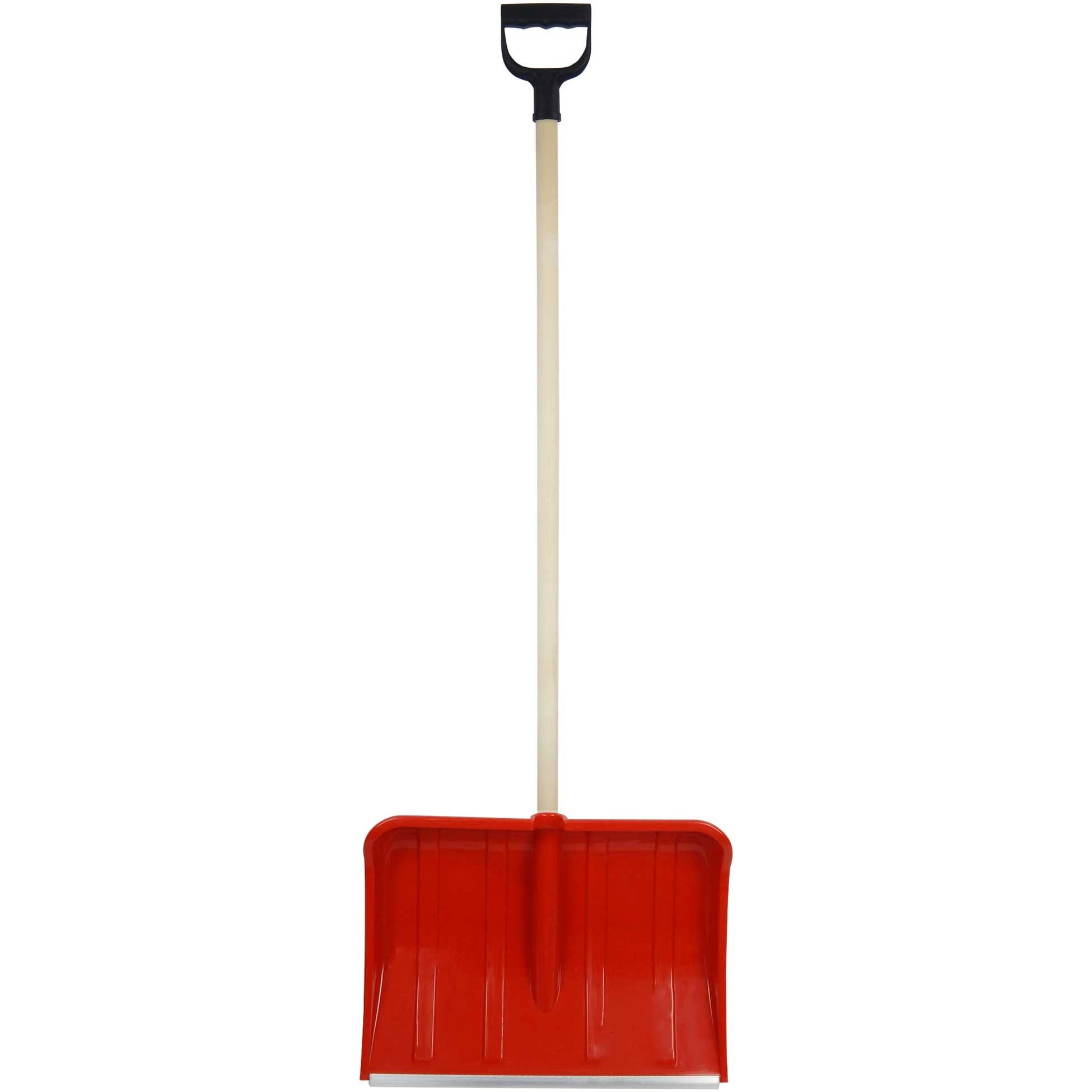 SHW Schneeschieber SHW Schneeschieber-Kunststoff mit Stiel und D-Griff