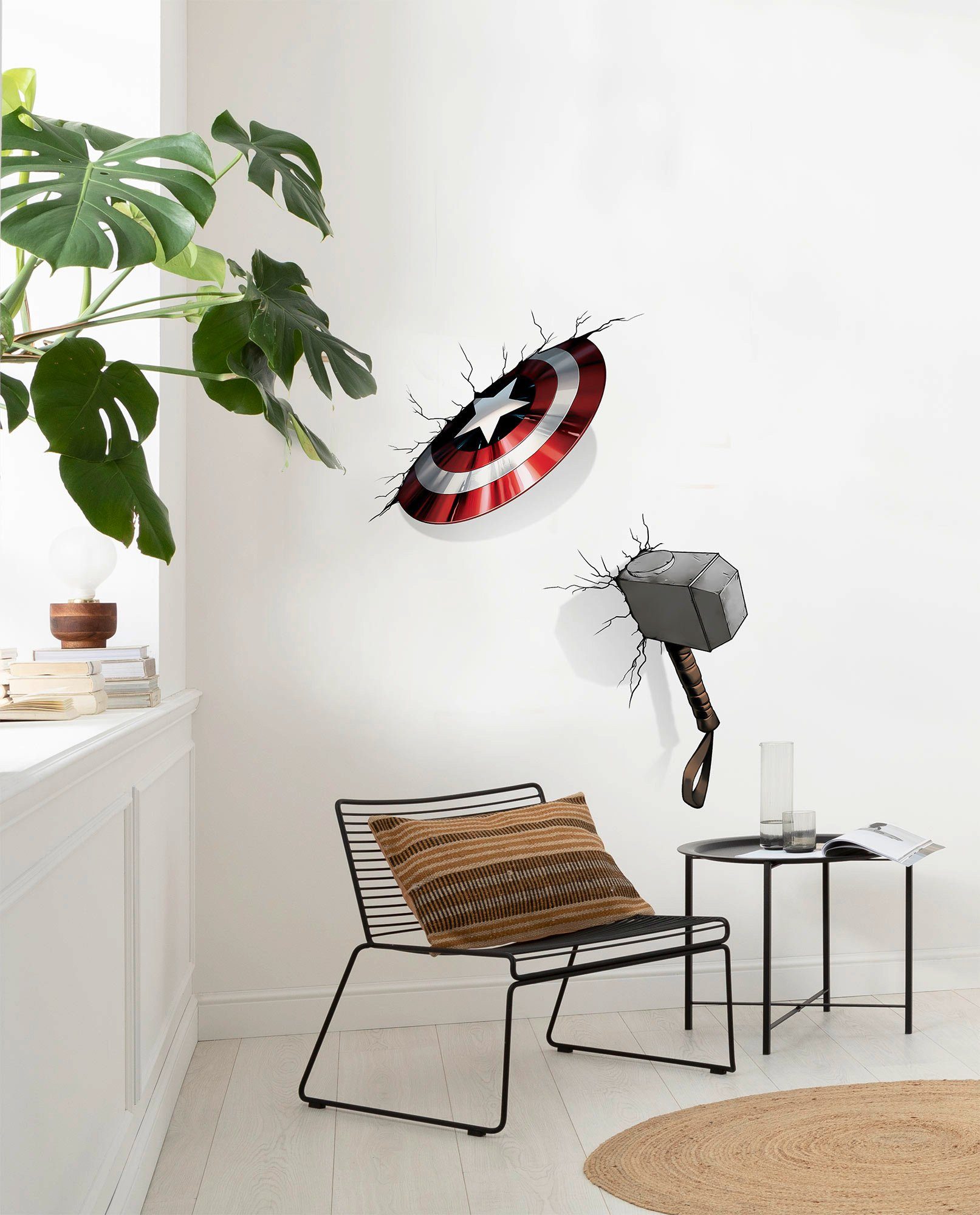 Komar Deko-Sticker Avengers Hammer 100 x 70 cm gerollt günstig online kaufen