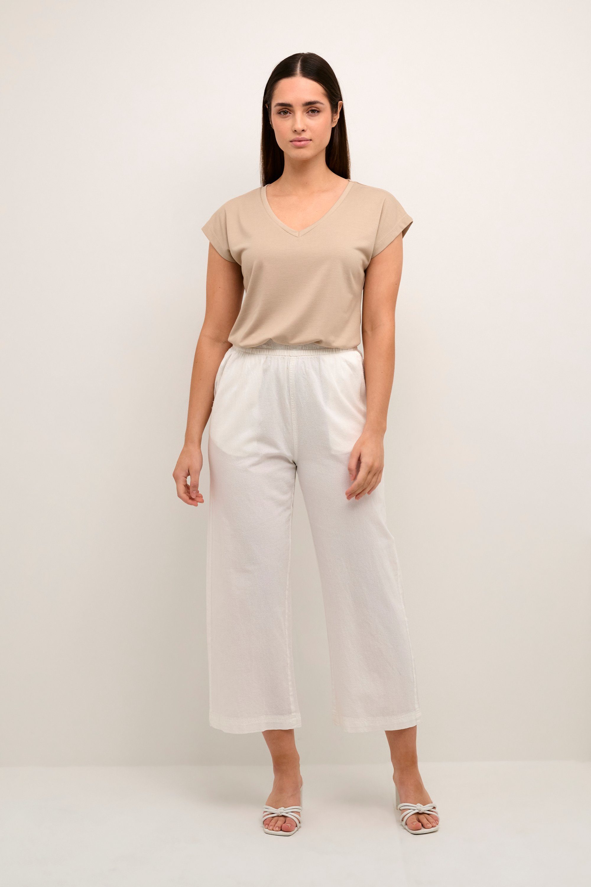 KAFFE Stoffhose Casual Hose KAnaya günstig online kaufen