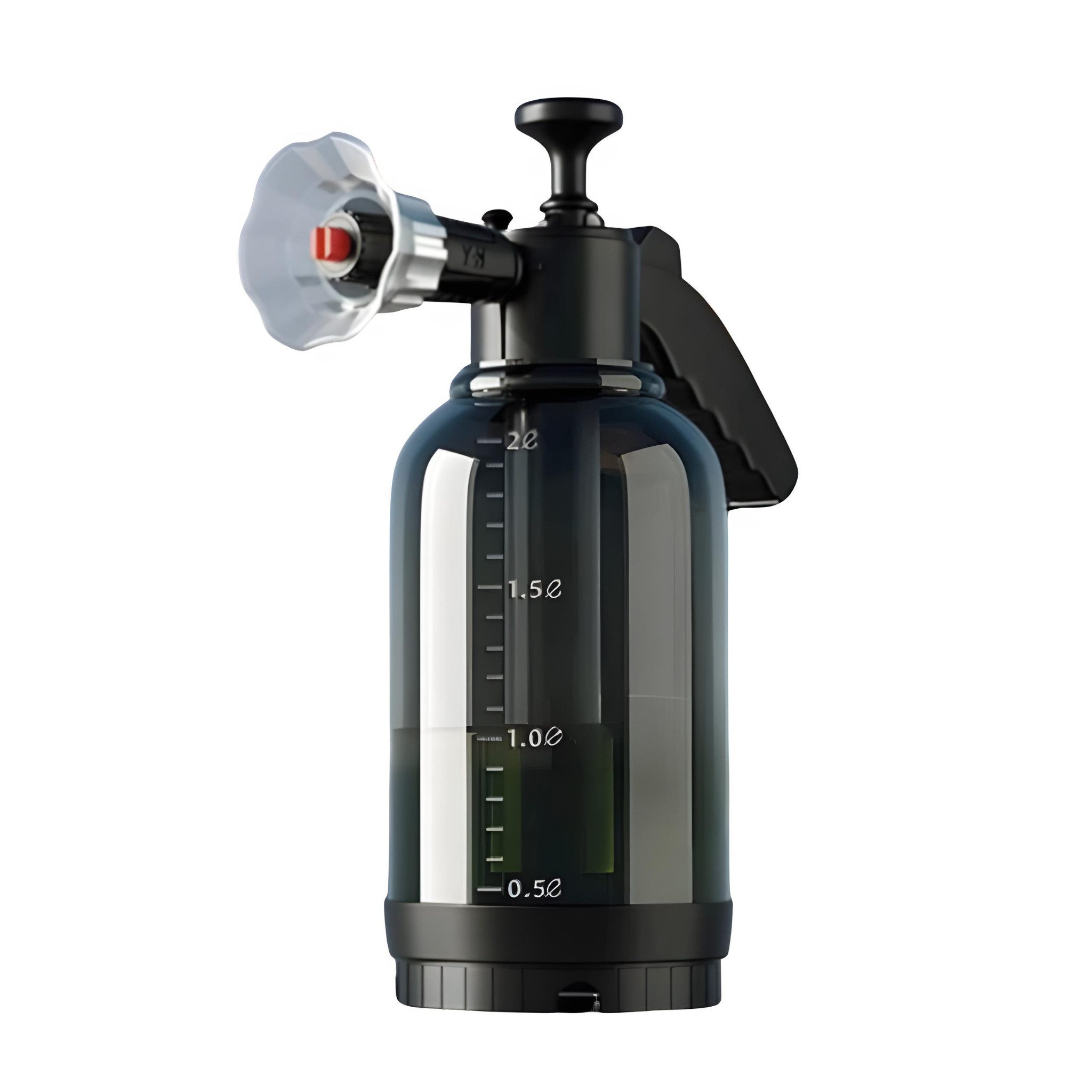 HS.SUPPLY Drucksprühgerät Schaumsprühgerät, Foam Sprayer, Schaumsprüher, Auto Detailing, Mit Überdruckventil, Füllstandsanzeige & verstellbarer Düse, Vorwäsche