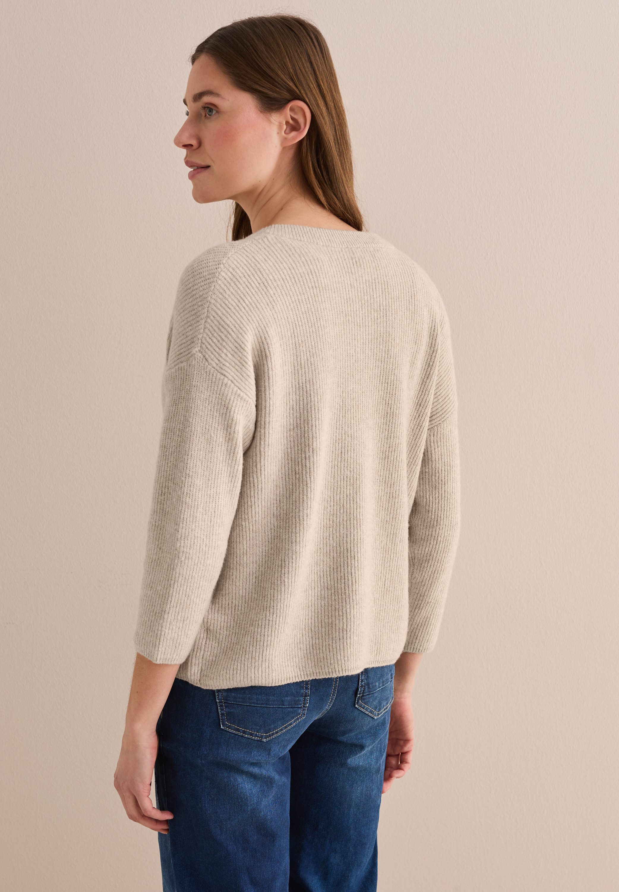 CECIL Cardigan mit 3/4 Ärmeln