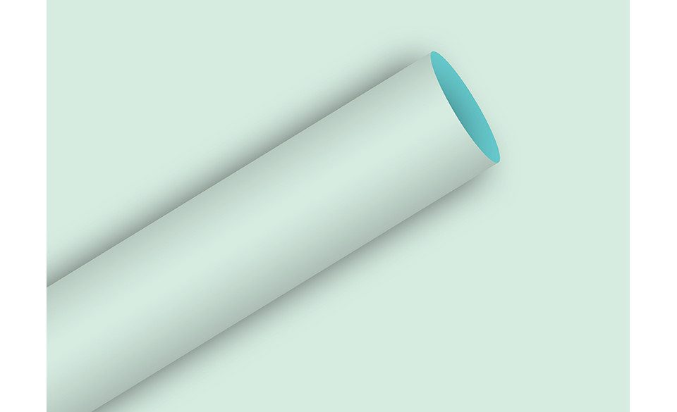 Braun+Company Atelier Geschenkpapier Braun & Company Geschenkpapier mint 2 m x 70 cm