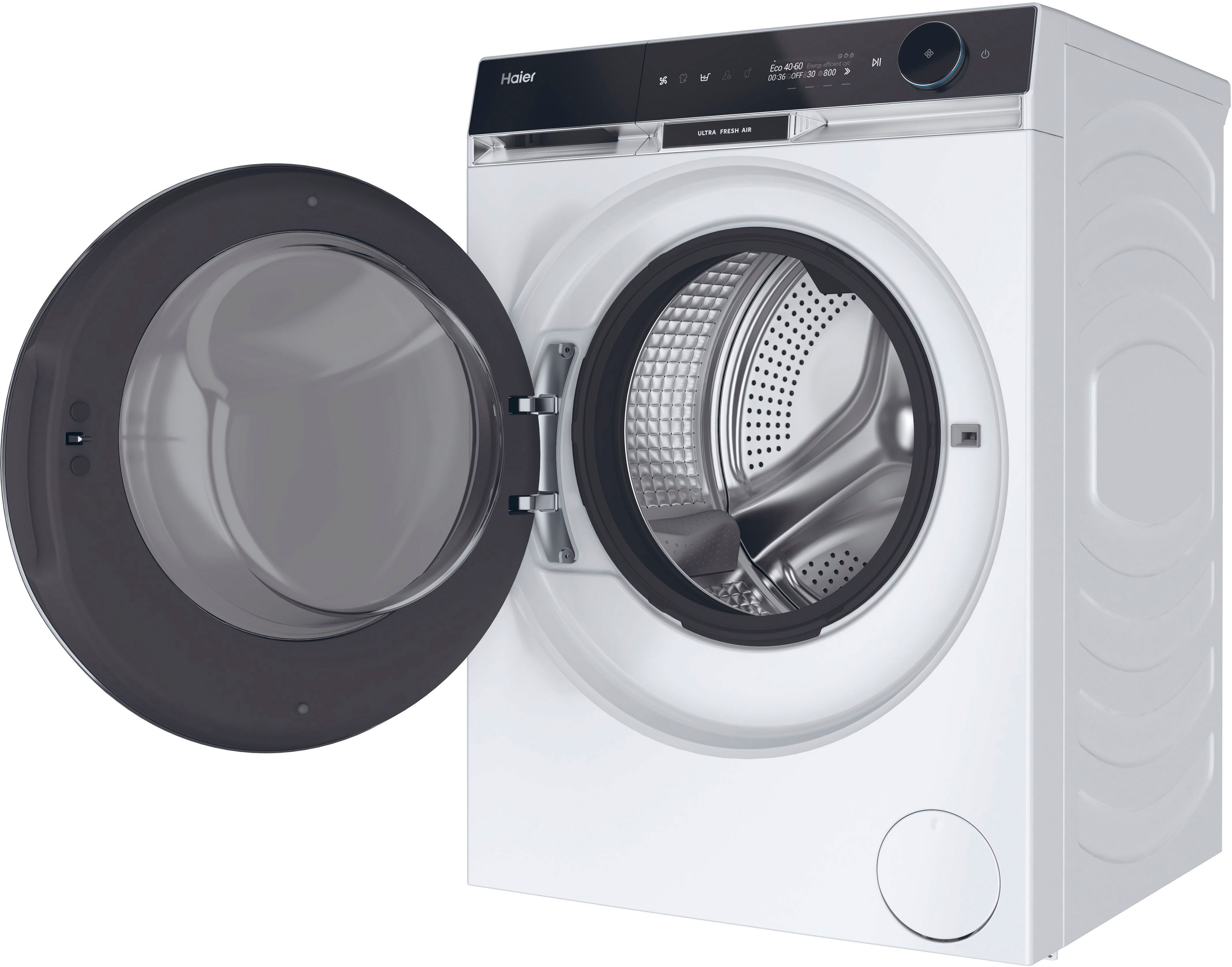 Haier Waschtrockner X Serie 11 HWD100-BD14397U1, 10 kg, 6 kg, 1400 U/min, UltraFresh: Hält die Wäsche bis zu 12 Std. frisch – Bild 2 von 5
