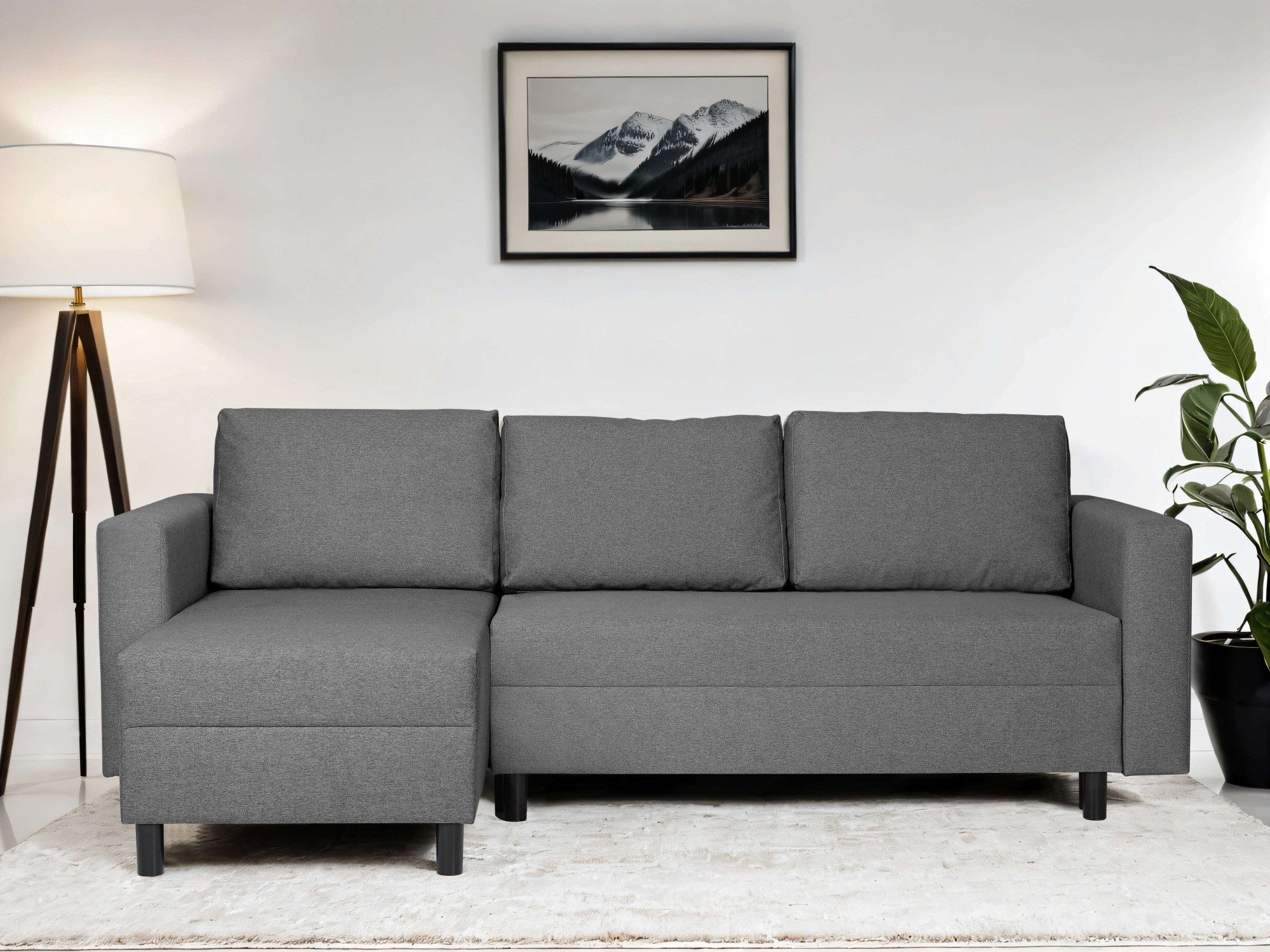 INOSIGN Ecksofa GLENOE Schlafsofa mit Bettkasten, günstig online kaufen