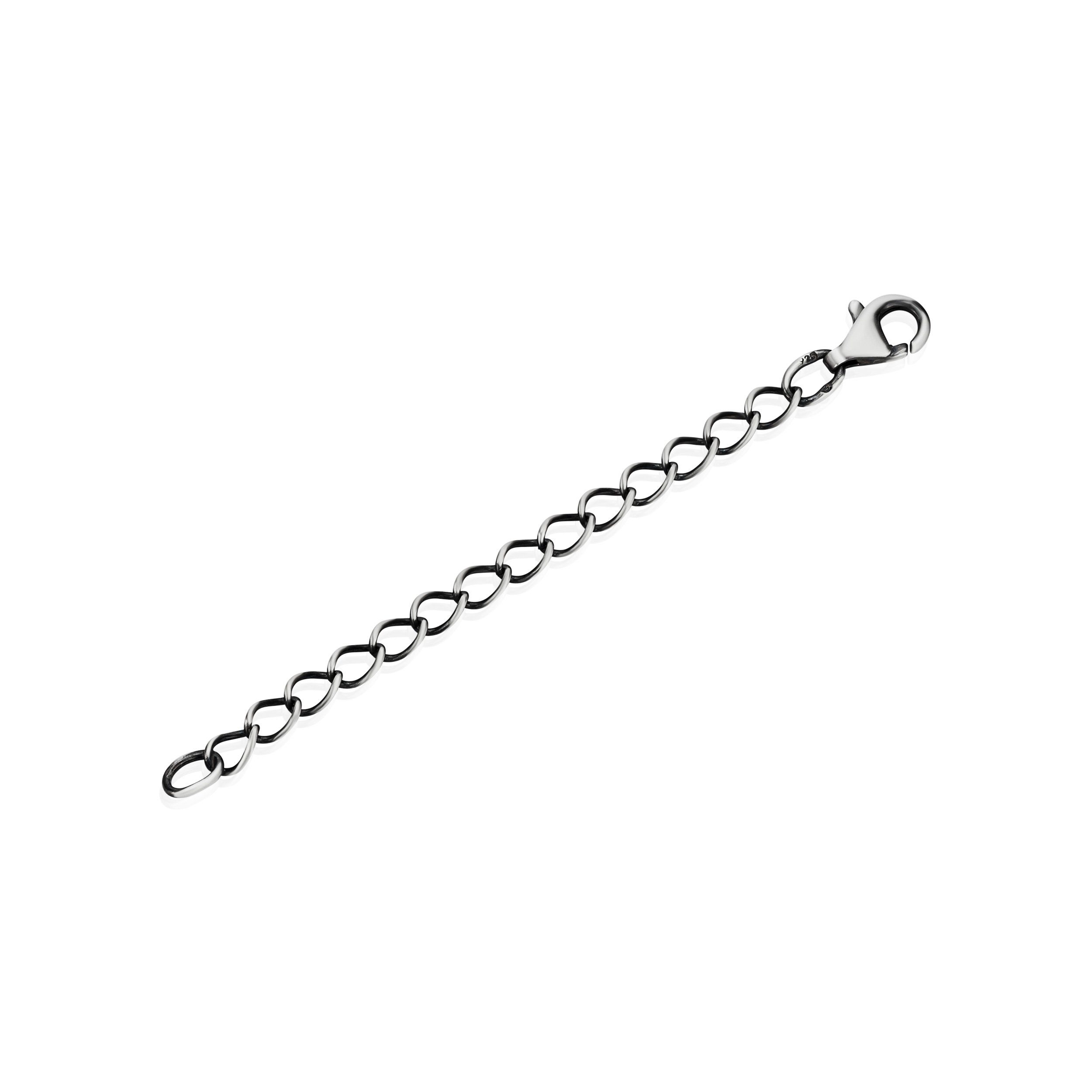 NKlaus Kettenverlängerung Verlängerungskettchen 7cm Langpanzerkette 925 Sil günstig online kaufen