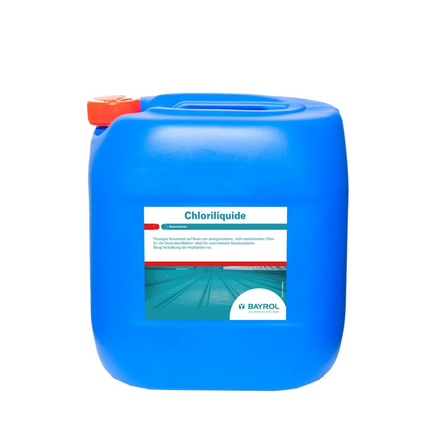 Bayrol Технічне обслуговування басейну Bayrol Chloriliquide 20 Liter Chlor Desinfektion Dosieranlage Schwimmb