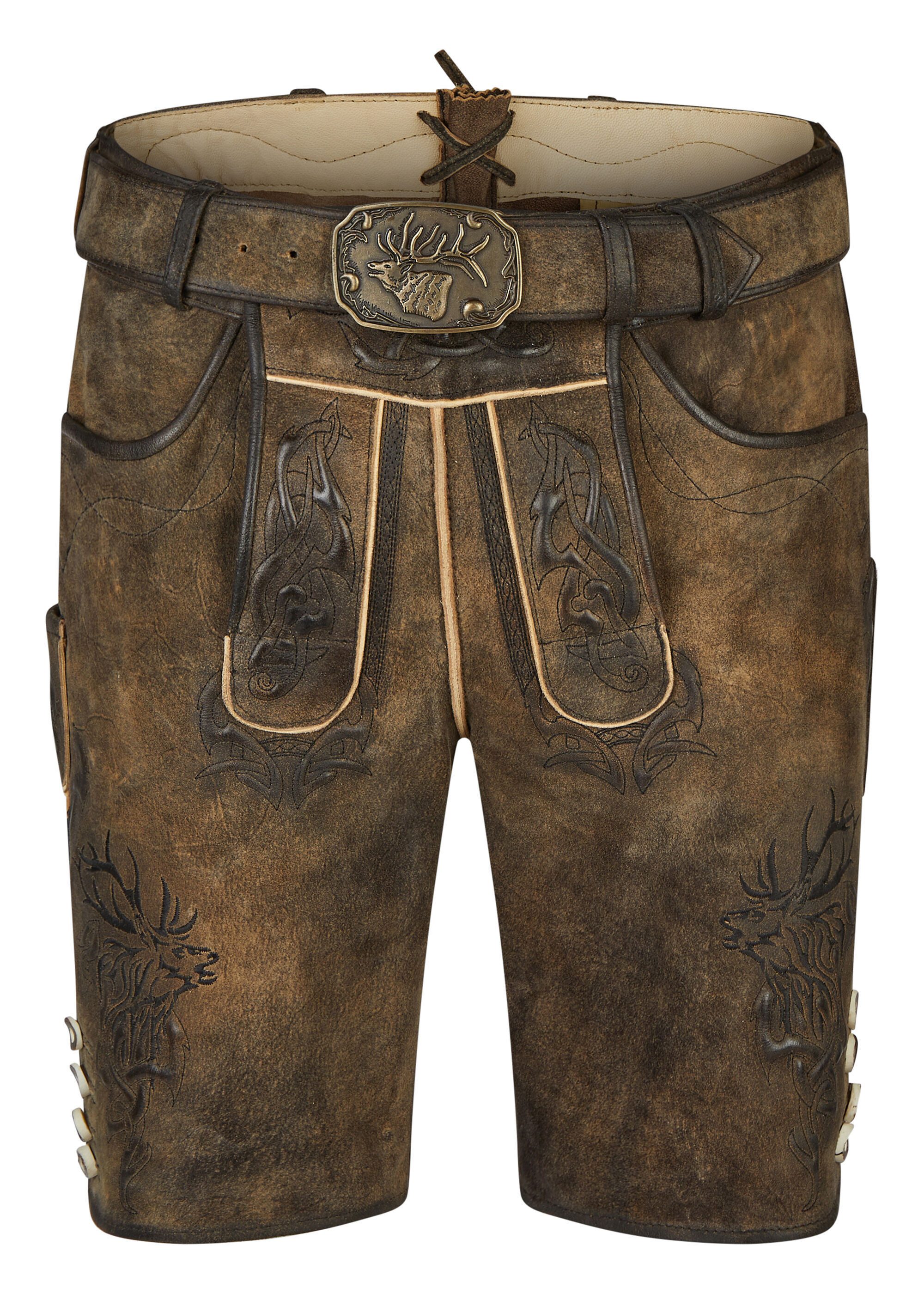Spieth & Wensky Shorts Wayen mit Geldbörsentasche