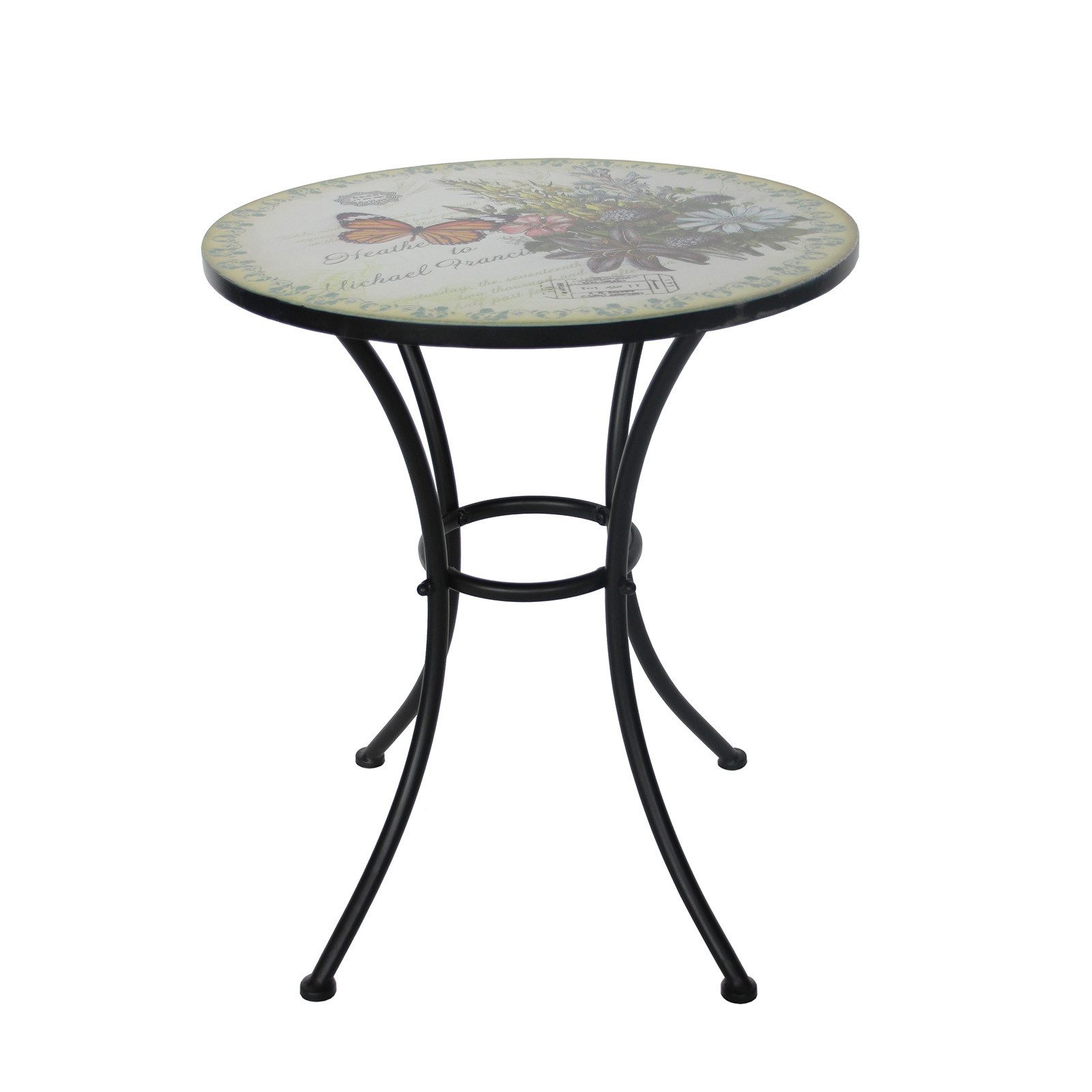 HTI-Living Garten-Essgruppe Tisch und 2 Stühle Celia Schmetterling, (Set, 3 günstig online kaufen