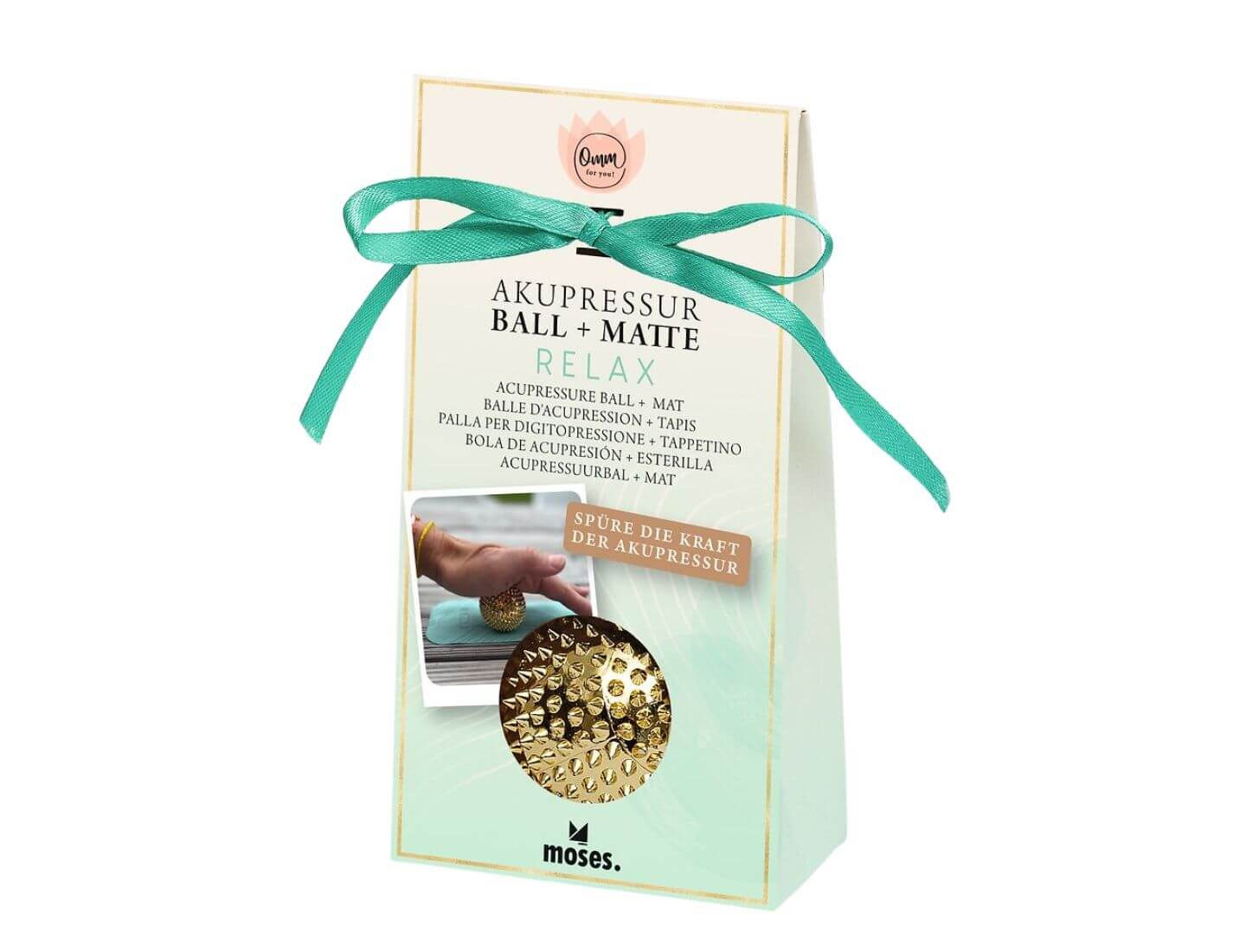 Moses. Verlag Shiatsu-Akupressurgerät Omm for you Akupressur-Ball Relax