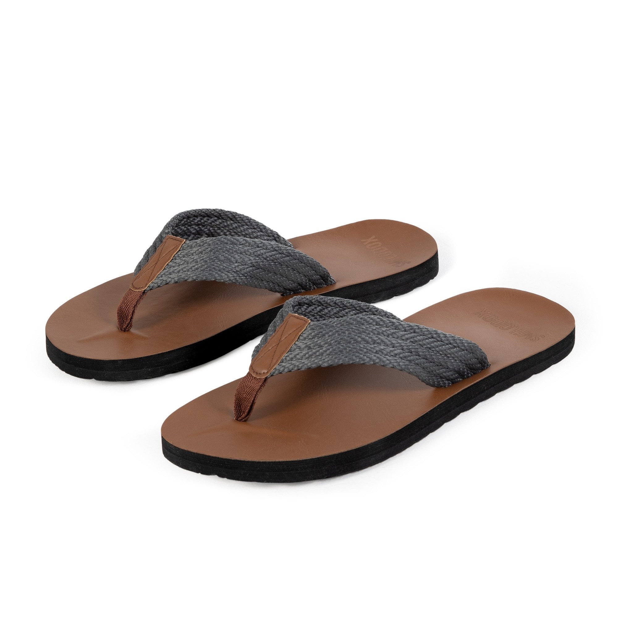 Smilodox Alexi, Flip Flops, Rutschfeste Badeschuhe, Leichte, Weiche Hausschuhe Schlappen Sommer Slippers Pantoletten, Anpassunsgsfähige Strand Indoor-Outdoor