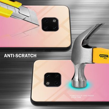 Cadorabo Handyhülle Huawei MATE 20 PRO Huawei MATE 20 PRO, Robustes Hard Case - Handy Schutzhülle - Hülle - Back Cover Bumper